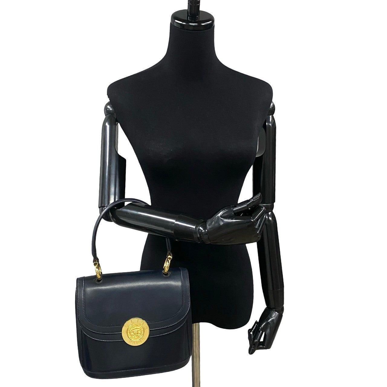 Celine Celine Handbag Blue Leather Size ONE SIZE - 2 Thumbnail
