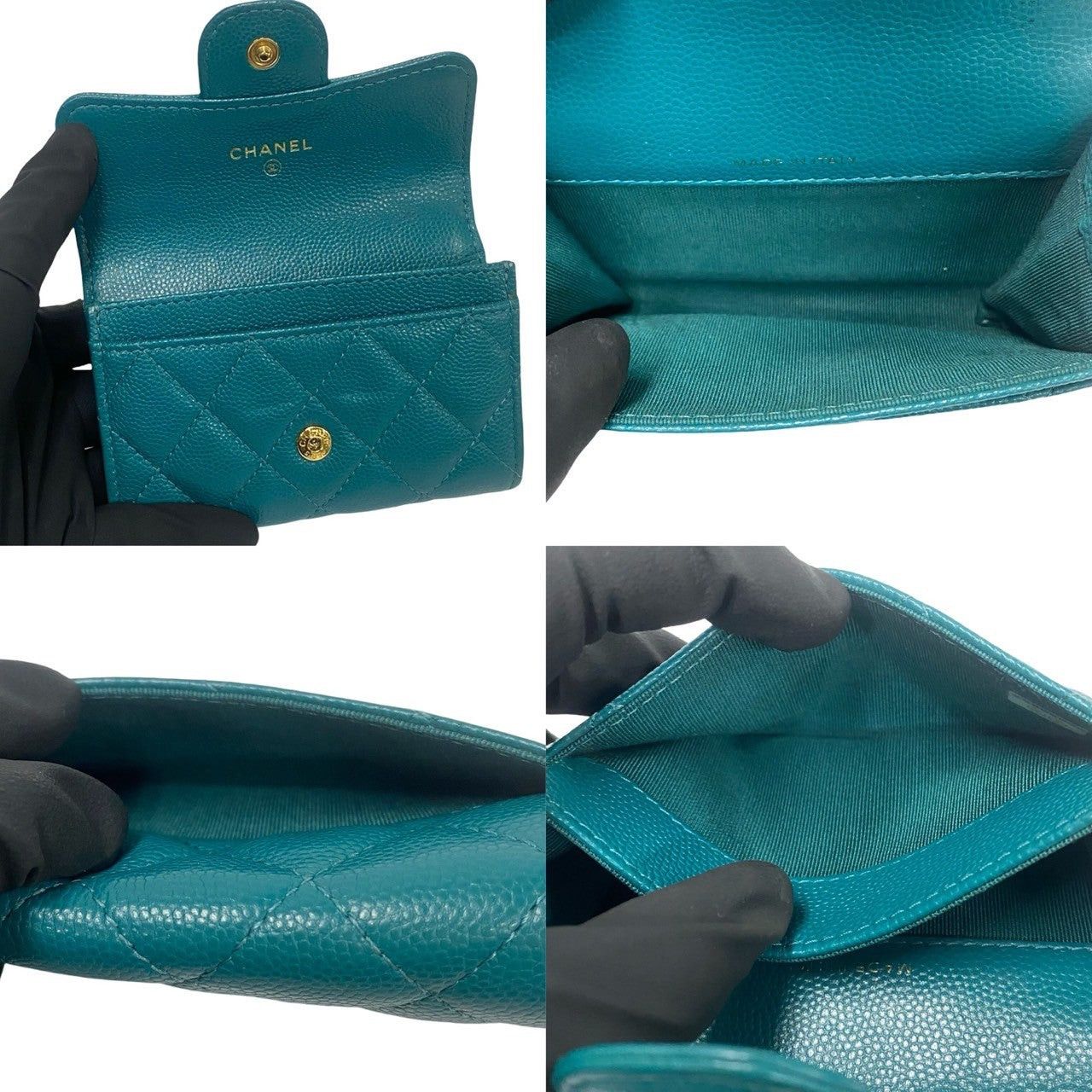 Chanel Chanel Other Green Leather Size ONE SIZE - 6 Thumbnail