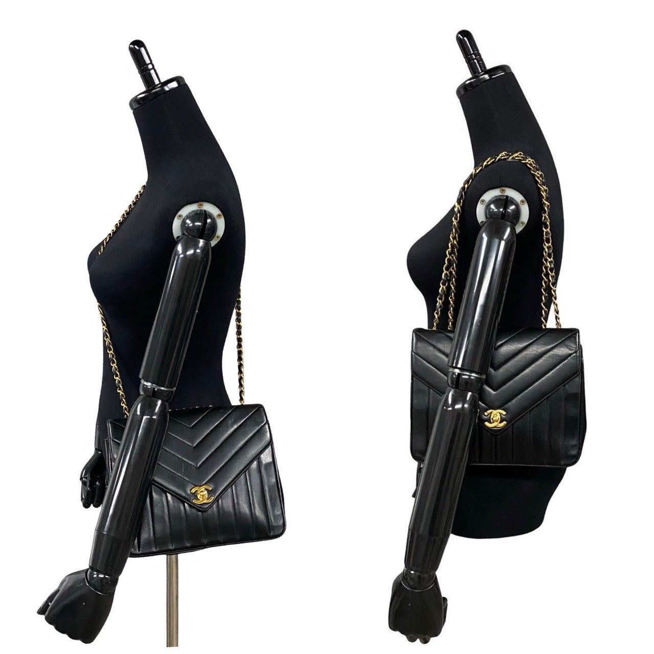 Chanel Chanel Shoulder Bag Black Leather Size ONE SIZE - 2 Thumbnail