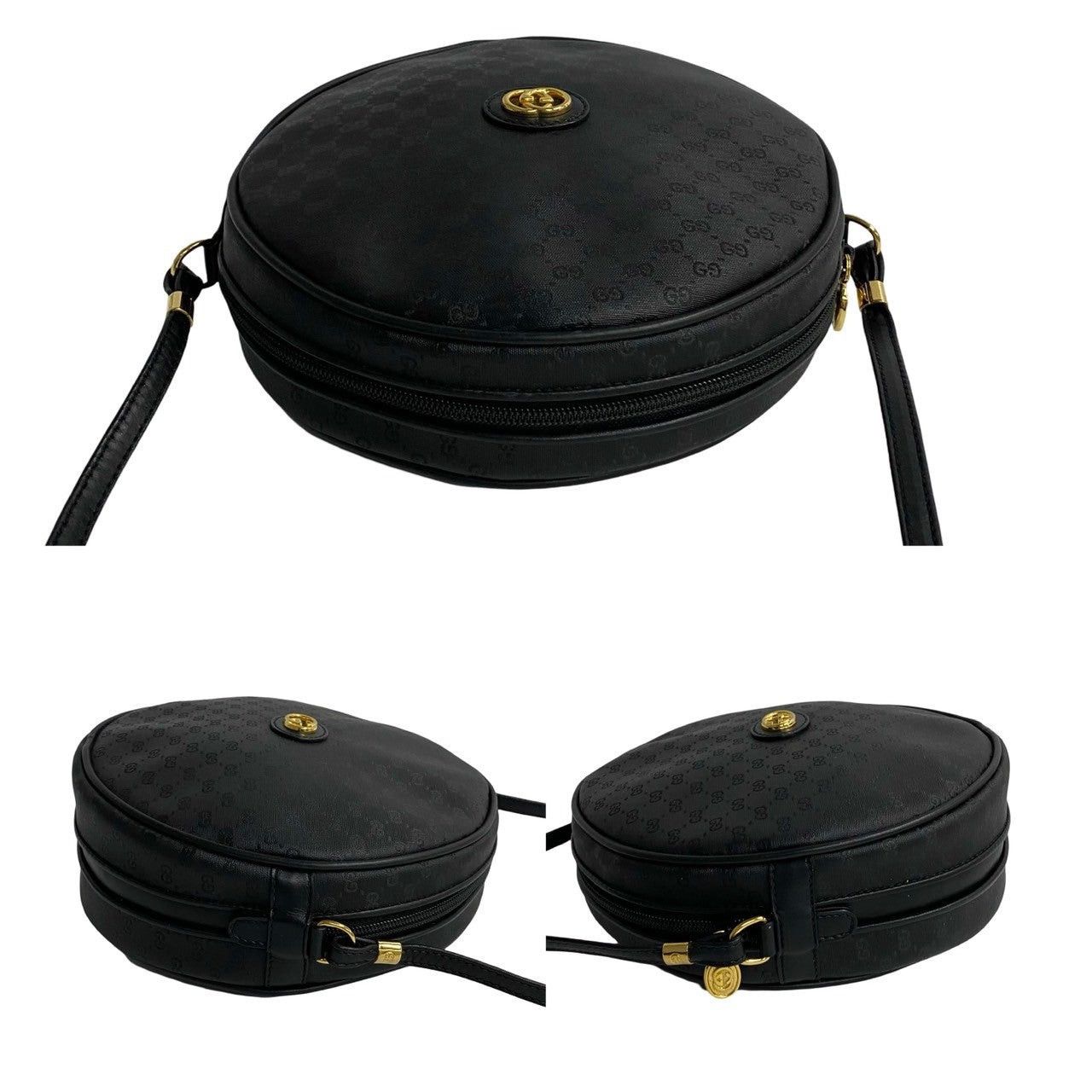 Gucci Gucci Shoulder Bag Black PVC Size ONE SIZE - 6 Thumbnail