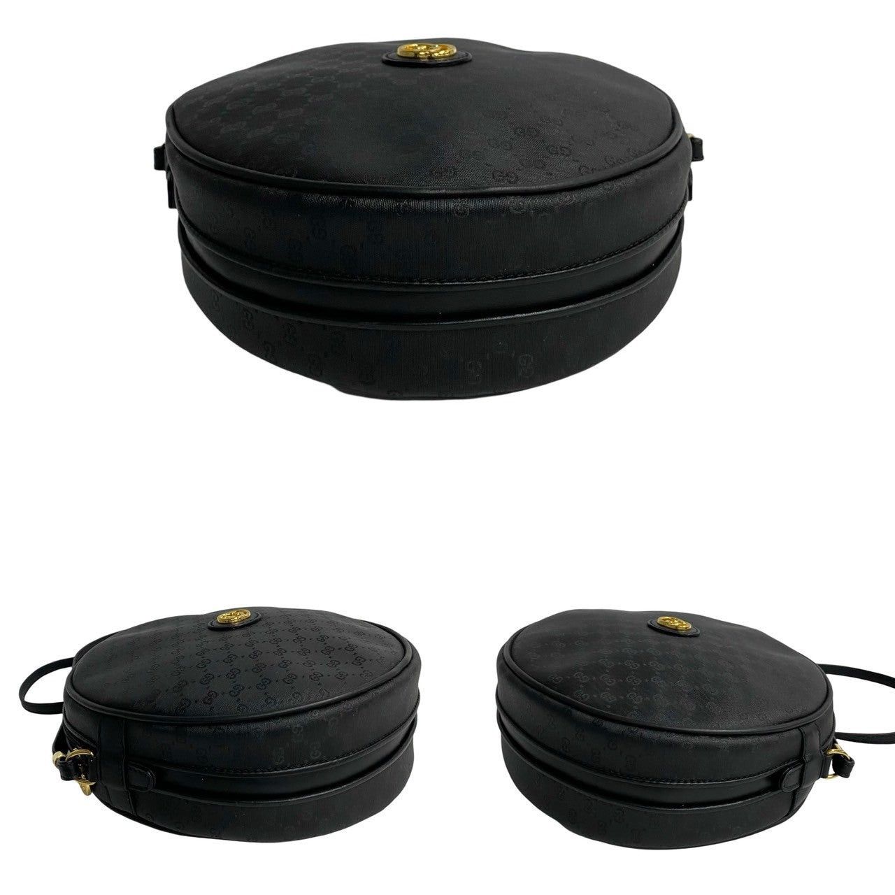 Gucci Gucci Shoulder Bag Black PVC Size ONE SIZE - 5 Thumbnail