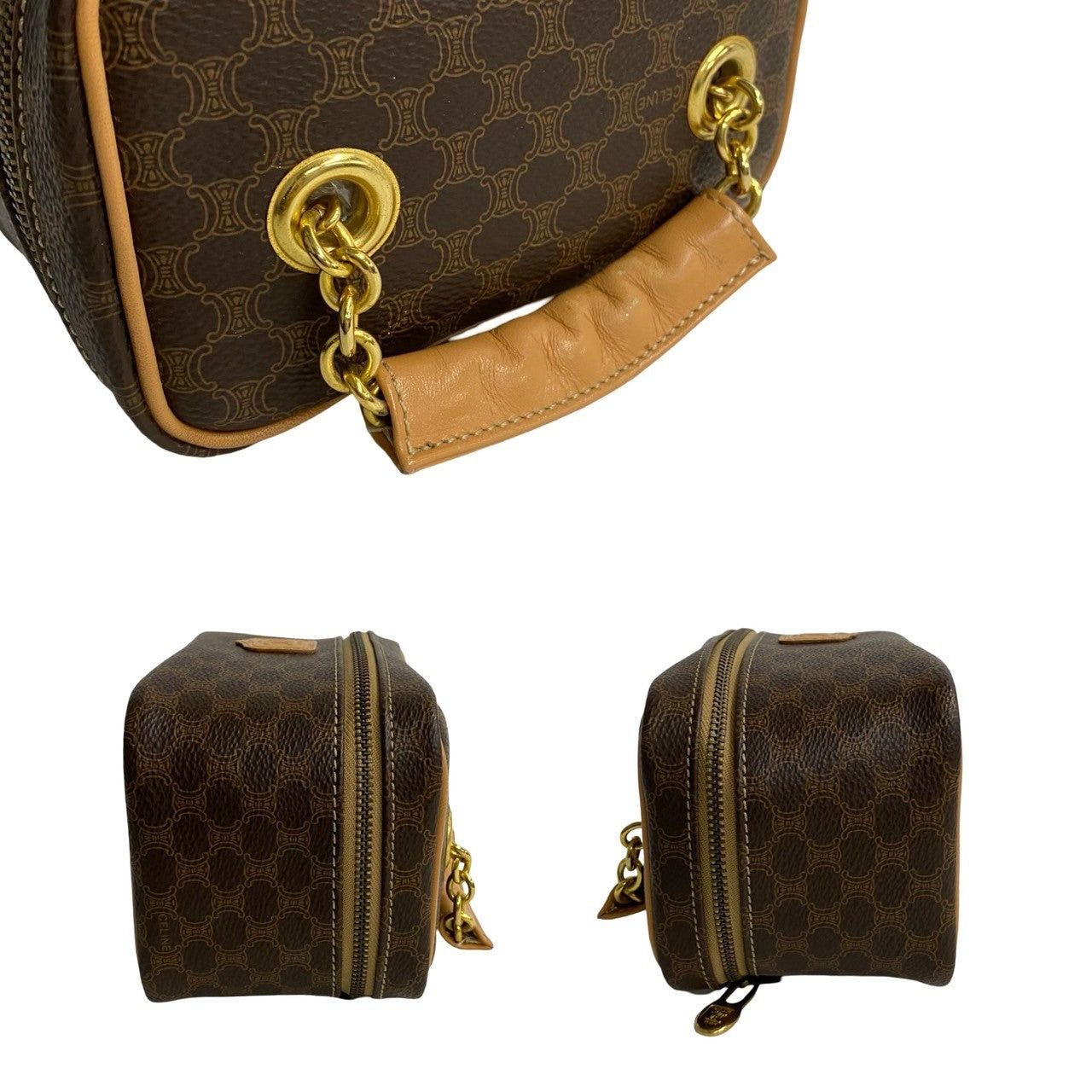 Celine Celine Handbag Brown Leather Size ONE SIZE - 5 Thumbnail