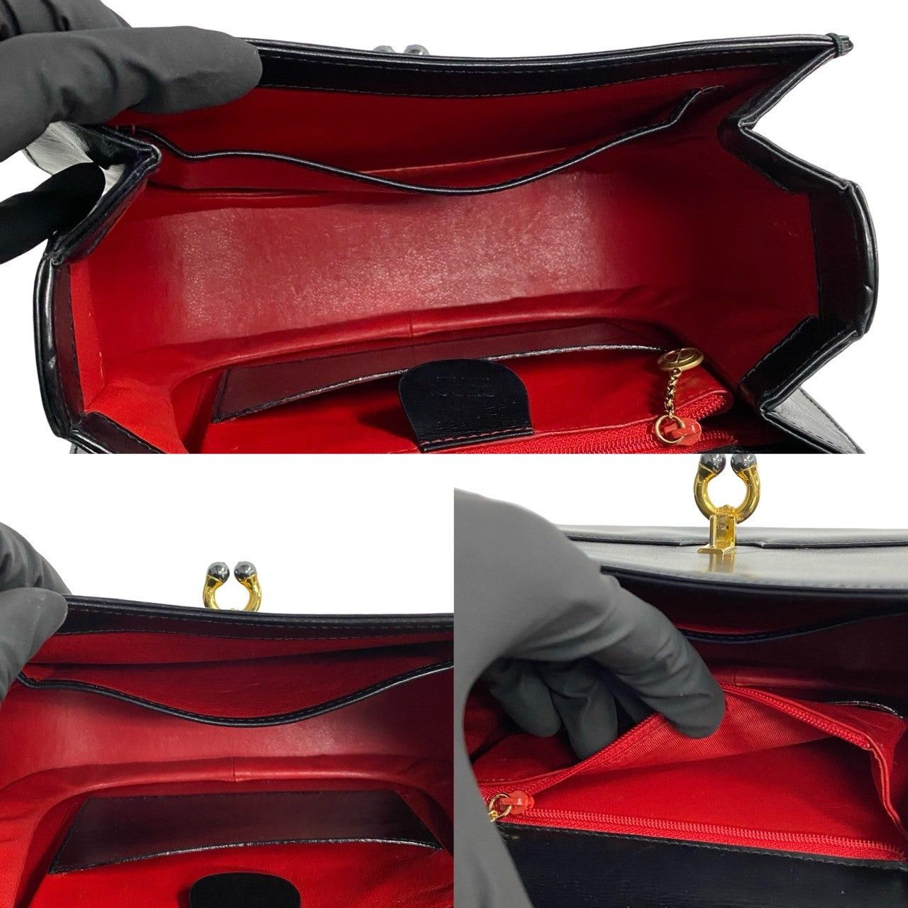 Gucci Gucci Shoulder Bag Black Leather Size ONE SIZE - 8 Thumbnail