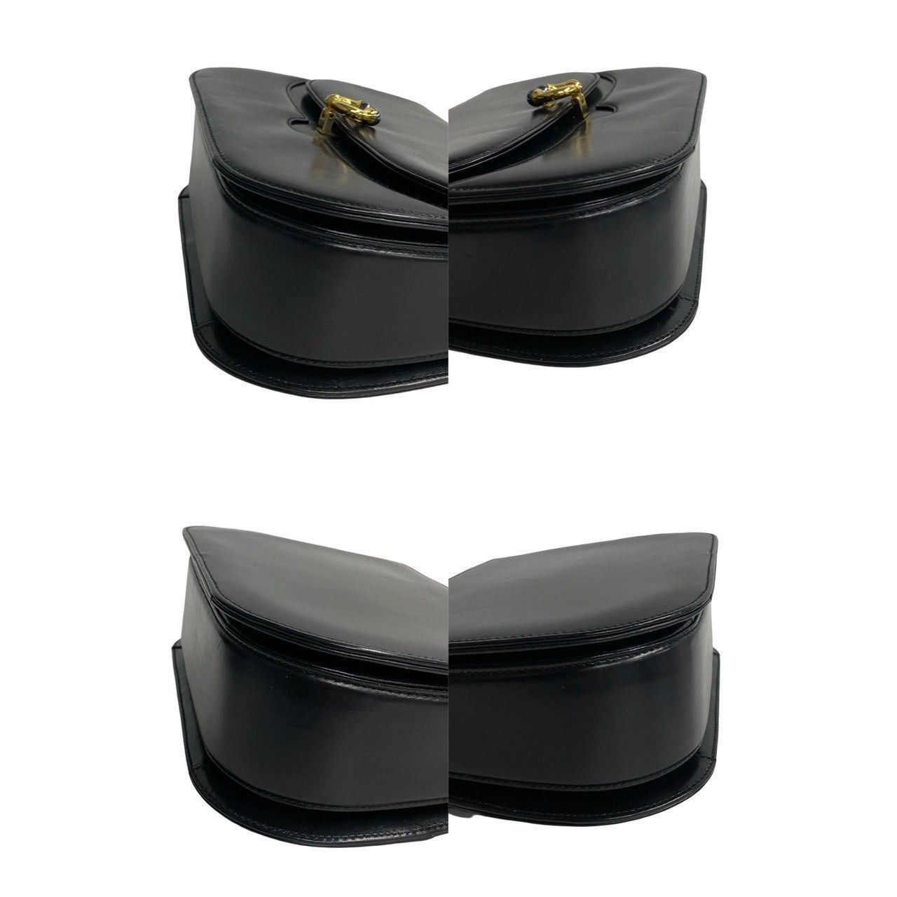 Gucci Gucci Shoulder Bag Black Leather Size ONE SIZE - 7 Thumbnail