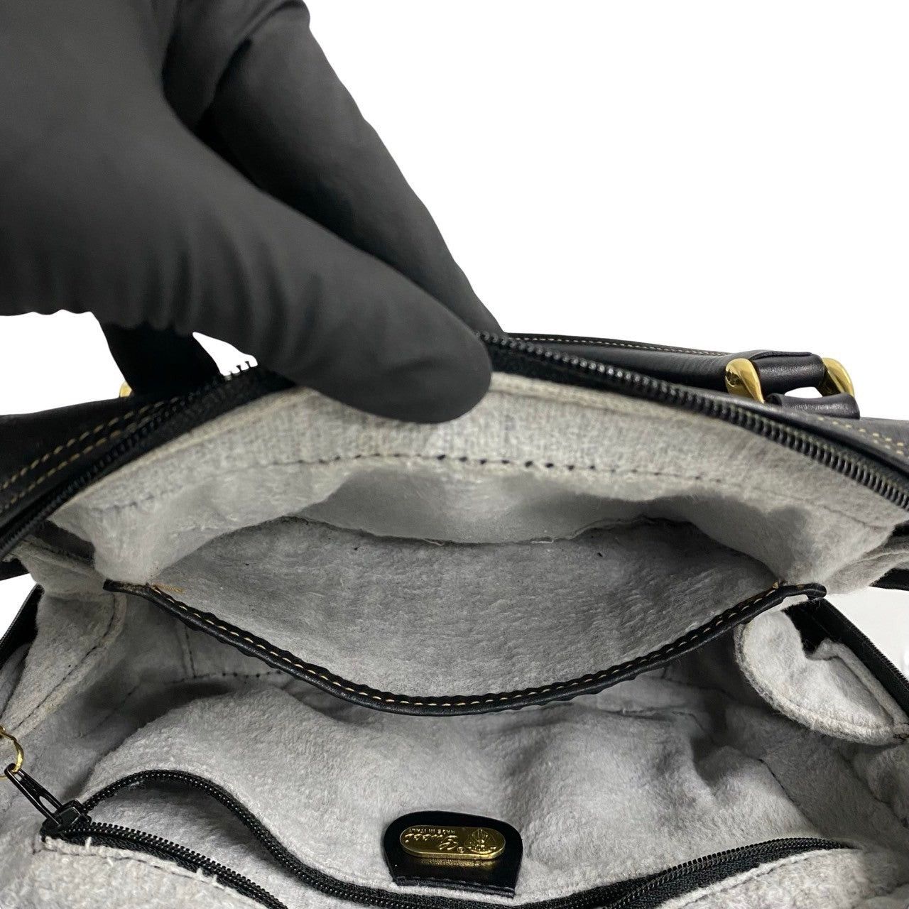 Gucci Gucci Handbag Black Leather Size ONE SIZE - 9 Thumbnail