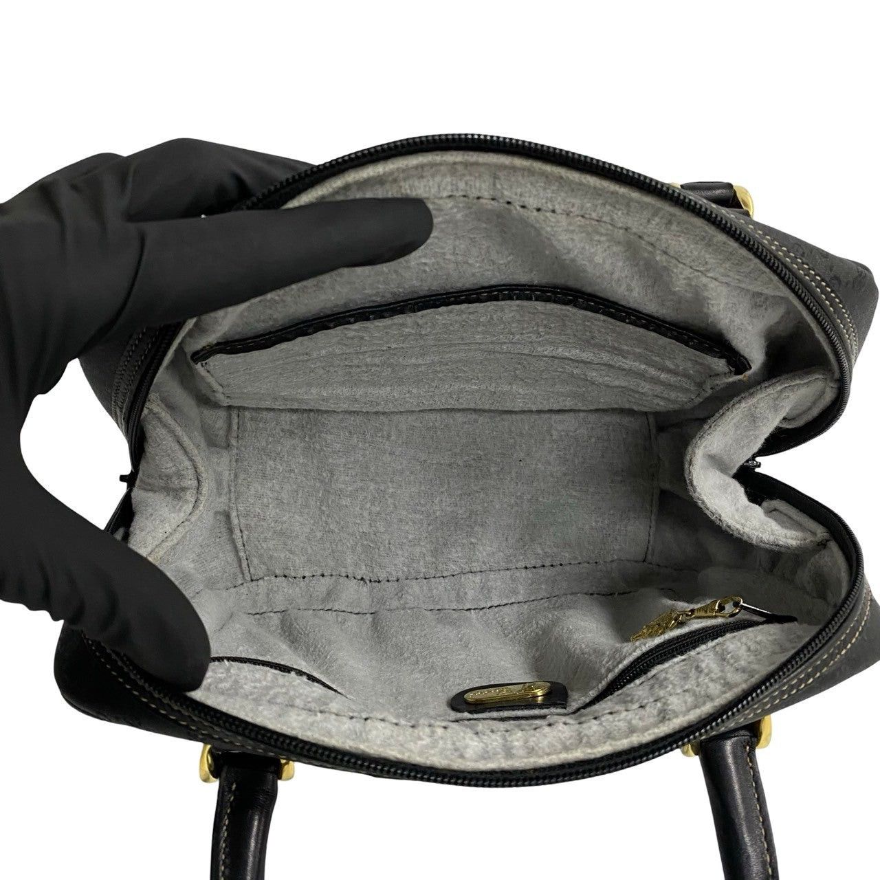 Gucci Gucci Handbag Black Leather Size ONE SIZE - 8 Thumbnail