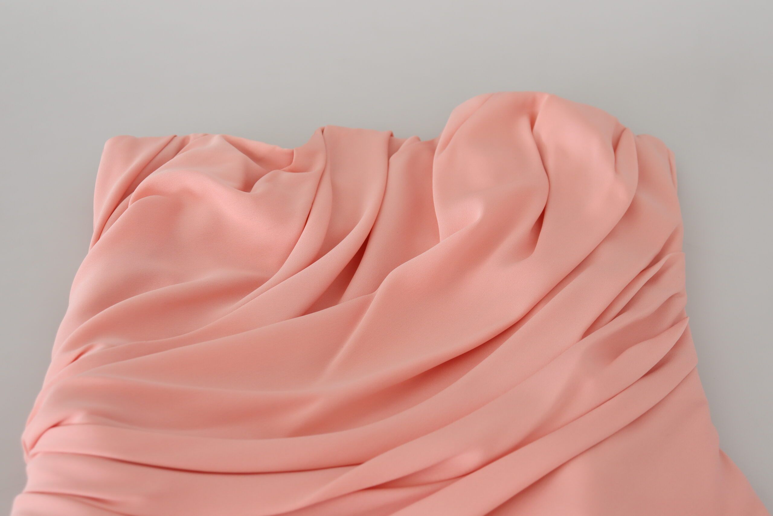 Dolce & Gabbana Elegant Pink Strapless Midi Women's Silhouette Size S / US 4 / IT 40 - 5 Thumbnail