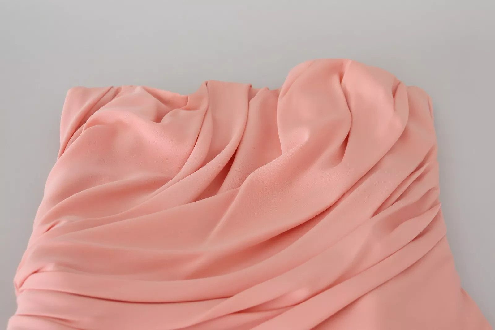 Dolce & Gabbana Elegant Pink Strapless Midi Women's Silhouette Size S / US 4 / IT 40 - 6 Thumbnail