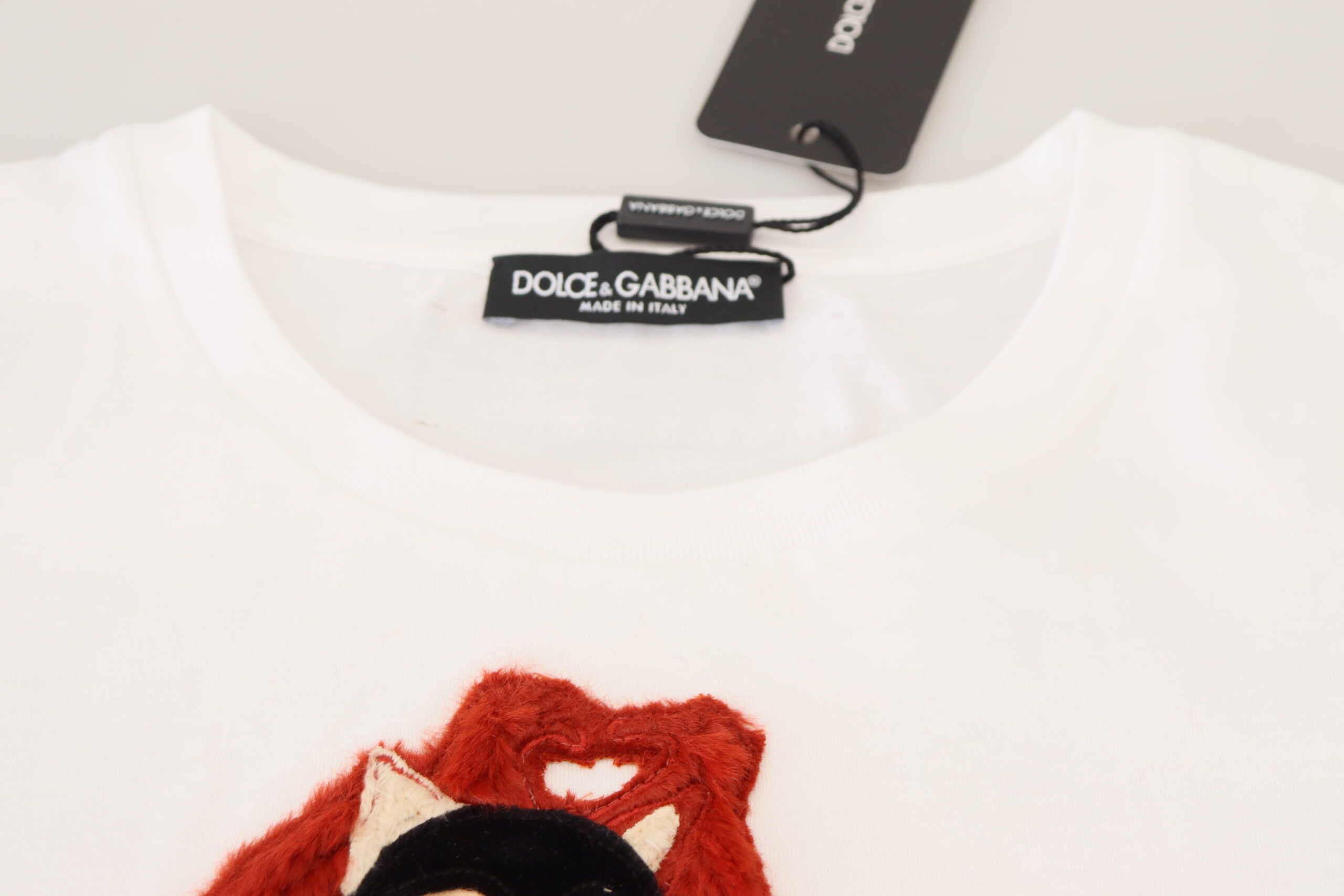 Dolce & Gabbana Iconic Prints Designer Cotton Women's Tee Size XS / US 0-2 / IT 36-38 - 6 Thumbnail