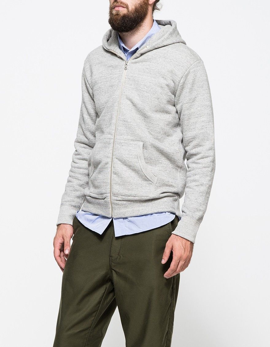 STILL BY HAND Still by Hand Zip Hoodie Heathered Grey Size 2 Size US S / EU 44-46 / 1 - 1 Thumbnail
