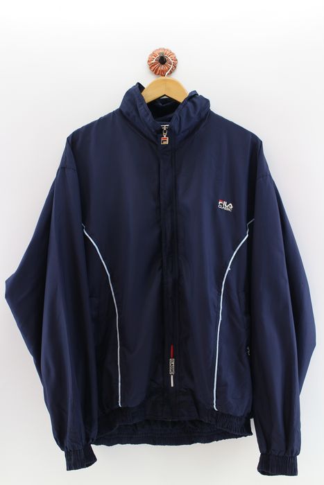 Fila store windbreaker outfit