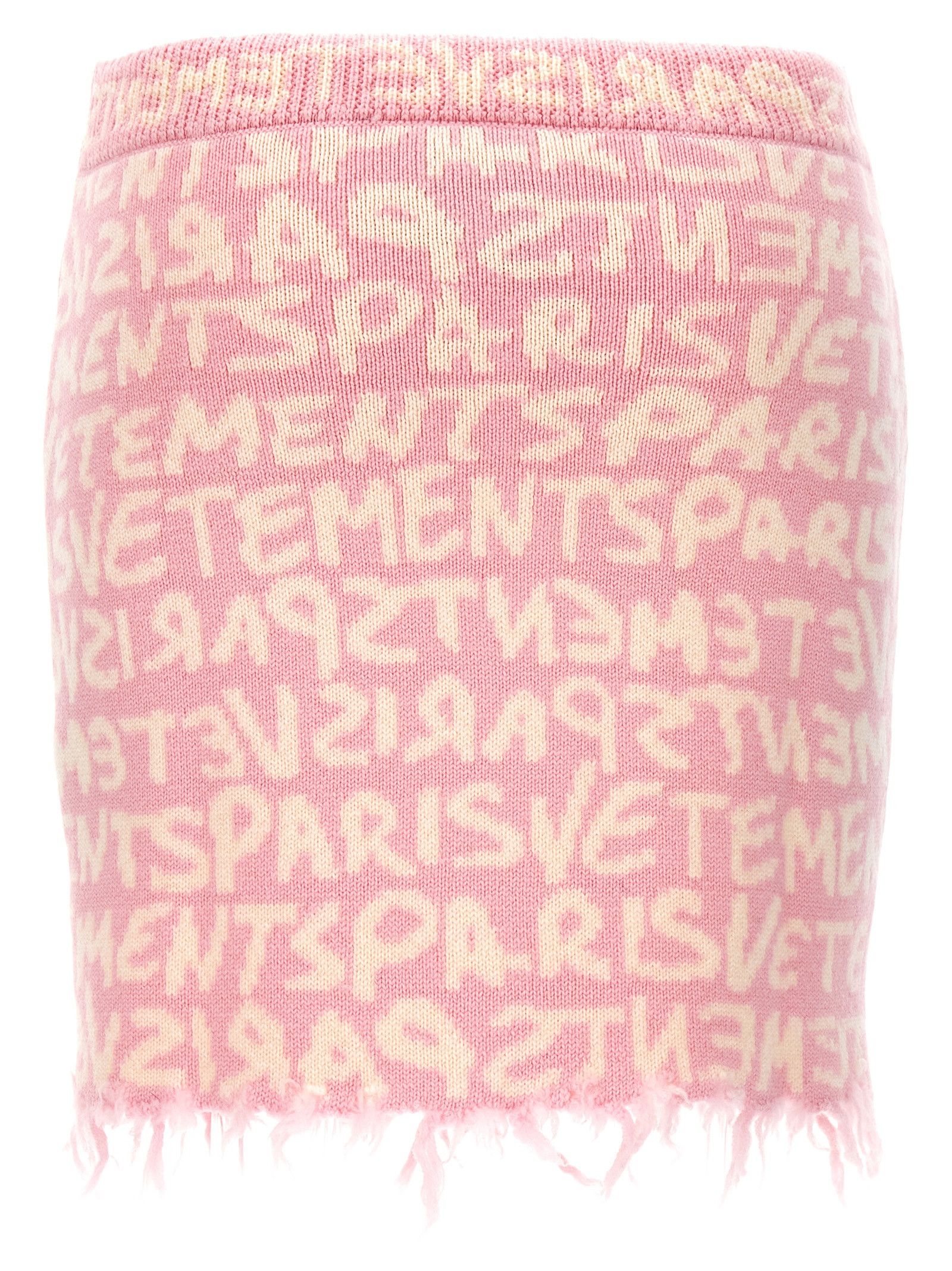 Vetements 'Graffiti Monogram' Skirt Size 28" / US 6 / IT 42 - 2 Thumbnail