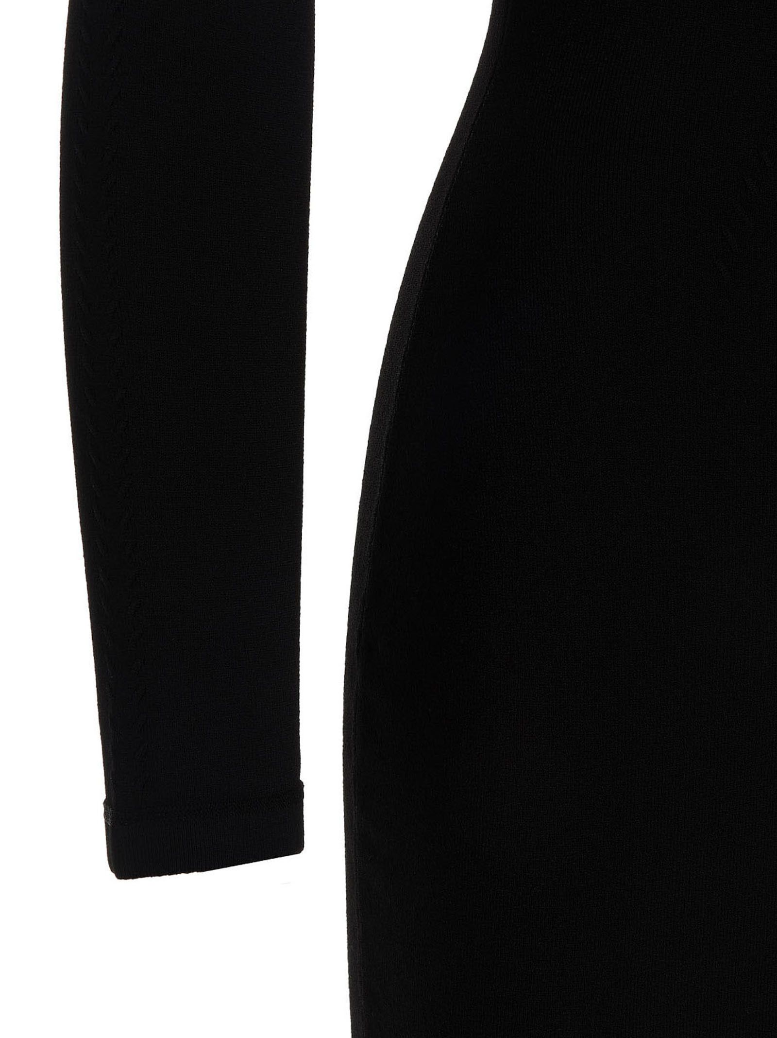 Dsquared2 Ribbed Viscose Dress Size 28" / US 6 / IT 42 - 4 Thumbnail