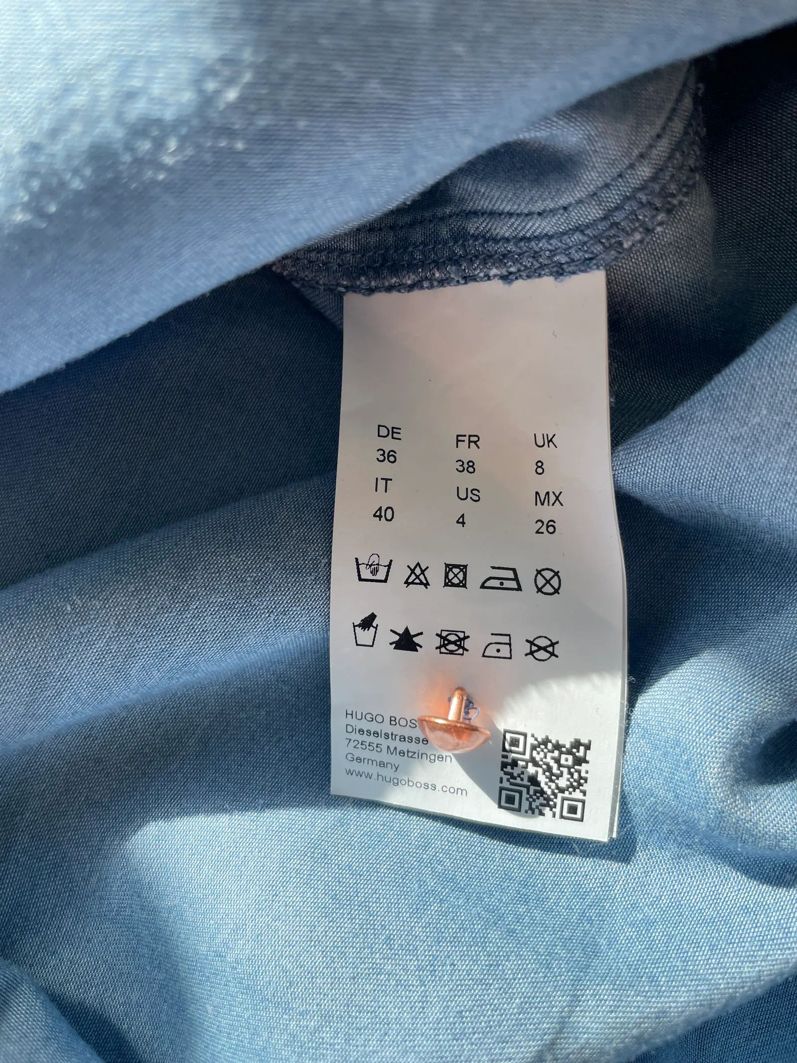 Hugo Boss Hugo Boss Shirt Size S / US 4 / IT 40 - 3 Thumbnail
