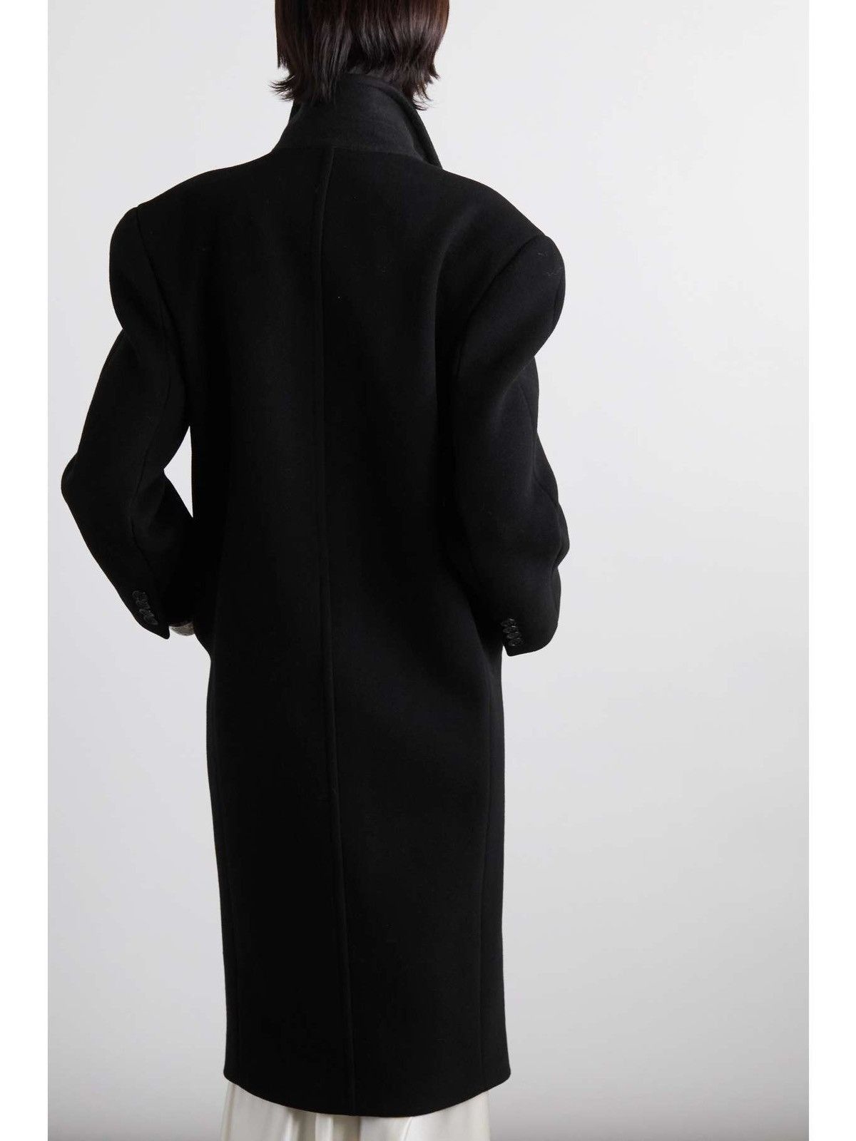 Saint Laurent Paris $10K VALUE Double Breasted Cashmere Felt Coat Size XS / US 0-2 / IT 36-38 - 5 Thumbnail