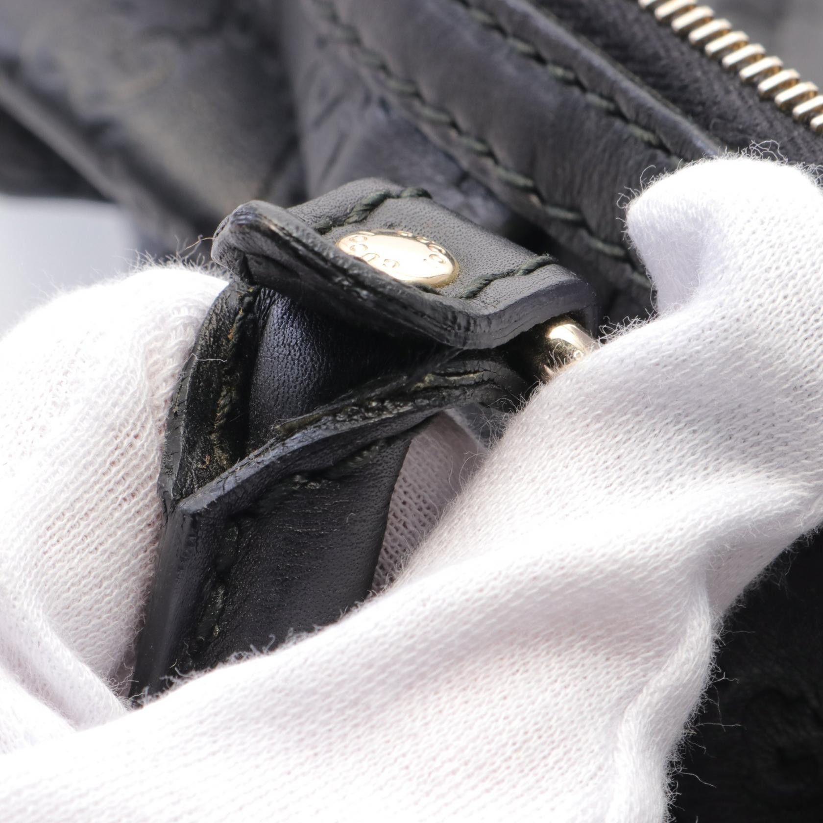 Gucci Gucci Sukey Handbag Leather Black Size ONE SIZE - 8 Thumbnail