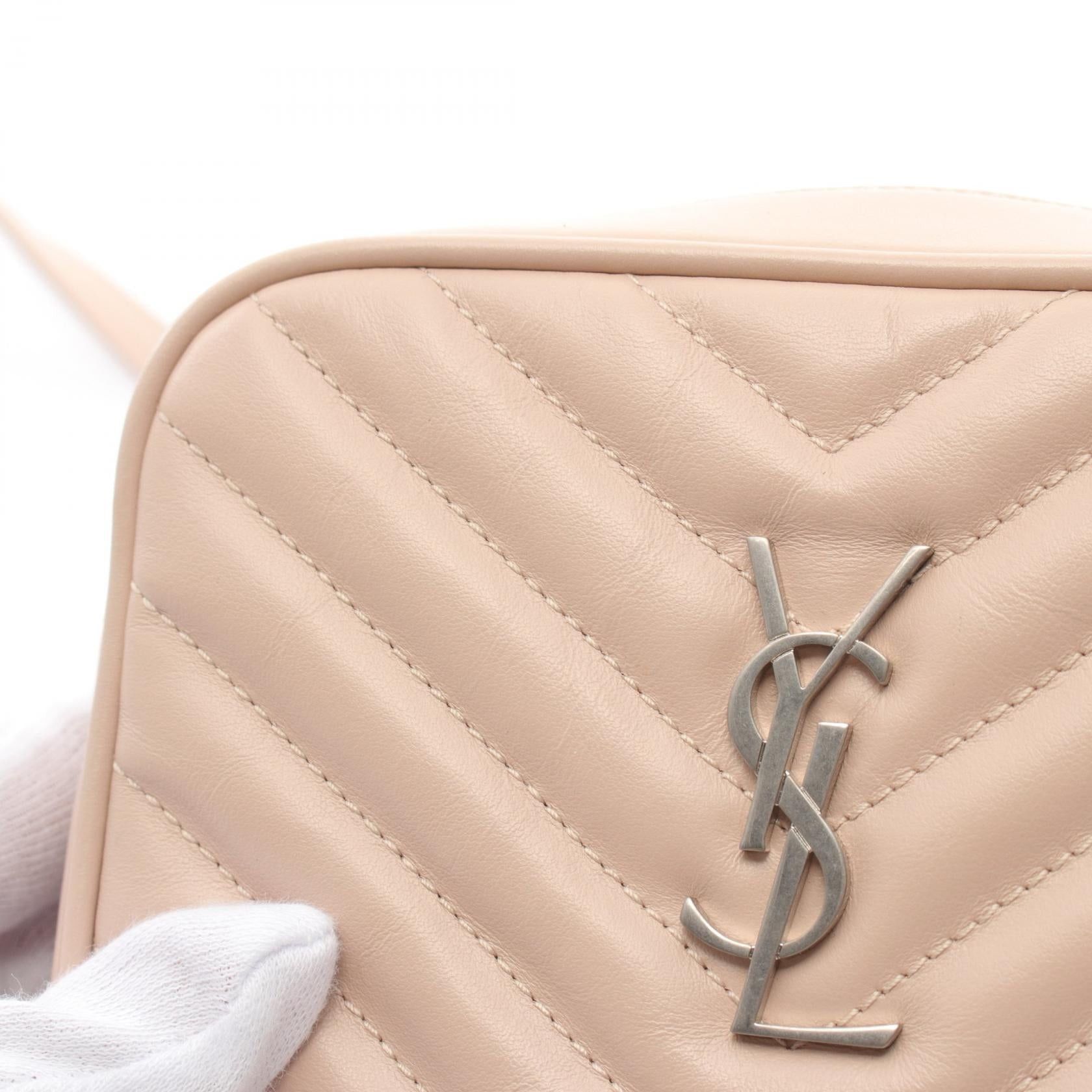 Yves Saint Laurent Yves Saint Laurent Vip Sale! Saint Laurent Roux Belt Bag Marble Pink Body Waist Leather Beige Size ONE SIZE - 7 Thumbnail