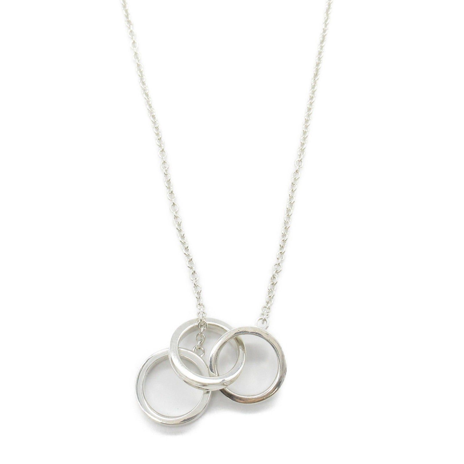 Tiffany & Co. Tiffany Co 1837 Interlocking Necklace 925 Silver Size ONE SIZE - 2 Thumbnail