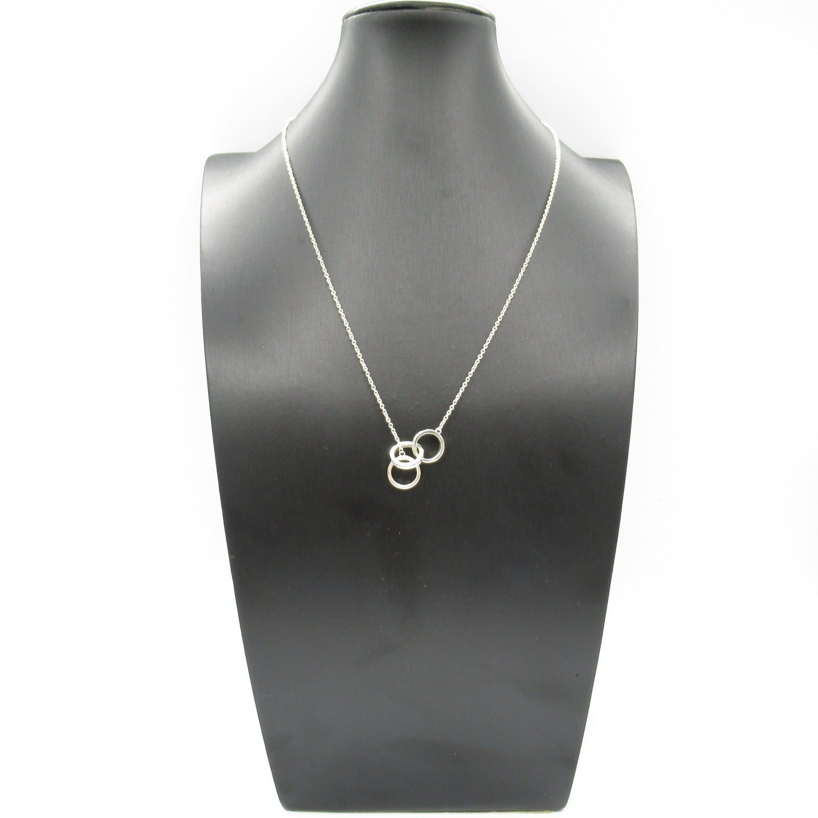 Tiffany & Co. Tiffany Co 1837 Interlocking Necklace 925 Silver Size ONE SIZE - 8 Thumbnail