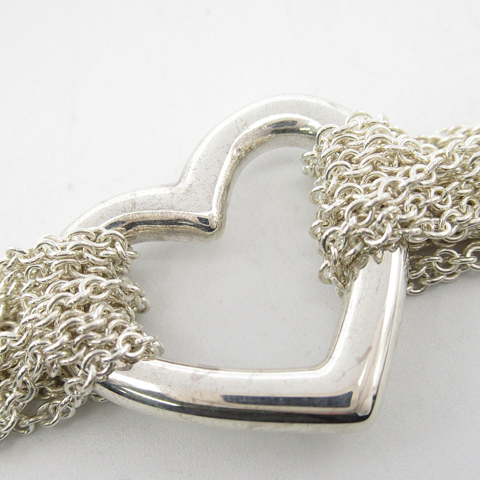 Tiffany & Co. Tiffany Co Toguru Open Heart Bracelet 925 Silver Size ONE SIZE - 5 Thumbnail