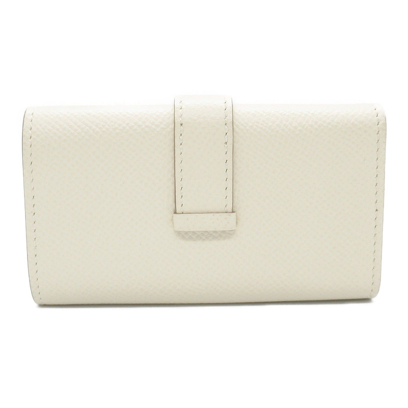 Hermes Hermes Bearn 4-Key Case Key Leather Veau Epsom White Kure Gold Hardware D Stamp Size ONE SIZE - 2 Thumbnail