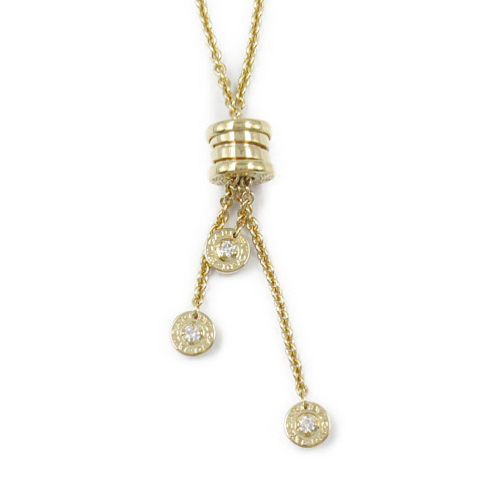 Bvlgari Bvlgari B.Zero1 Element Necklace K18 (Yellow Gold) Diamond Clear Size ONE SIZE - 2 Thumbnail