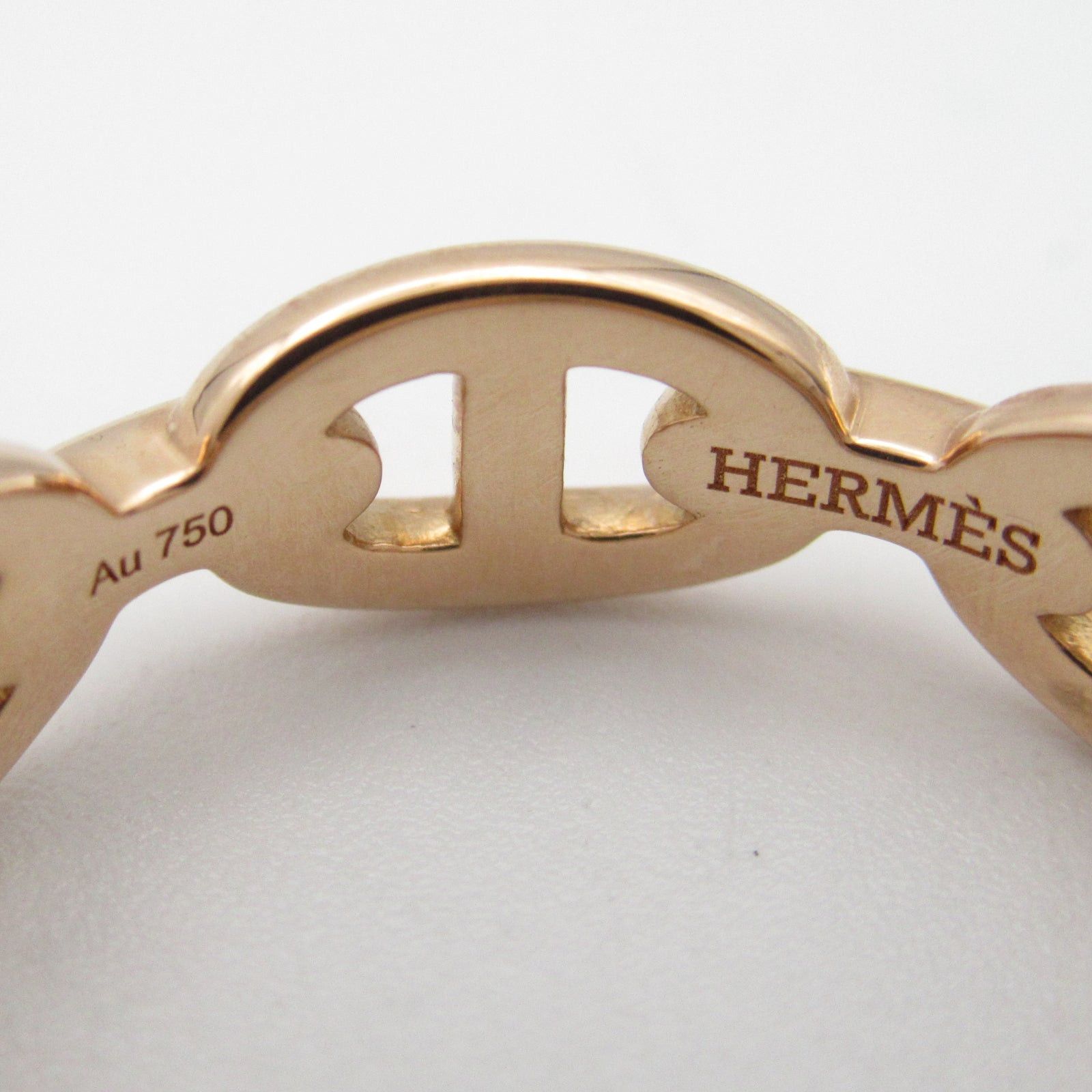 Hermes Hermes Shane Dunkle/Anchaine Ring K18Pg (Pink Gold) Pink Gold Size ONE SIZE - 4 Thumbnail