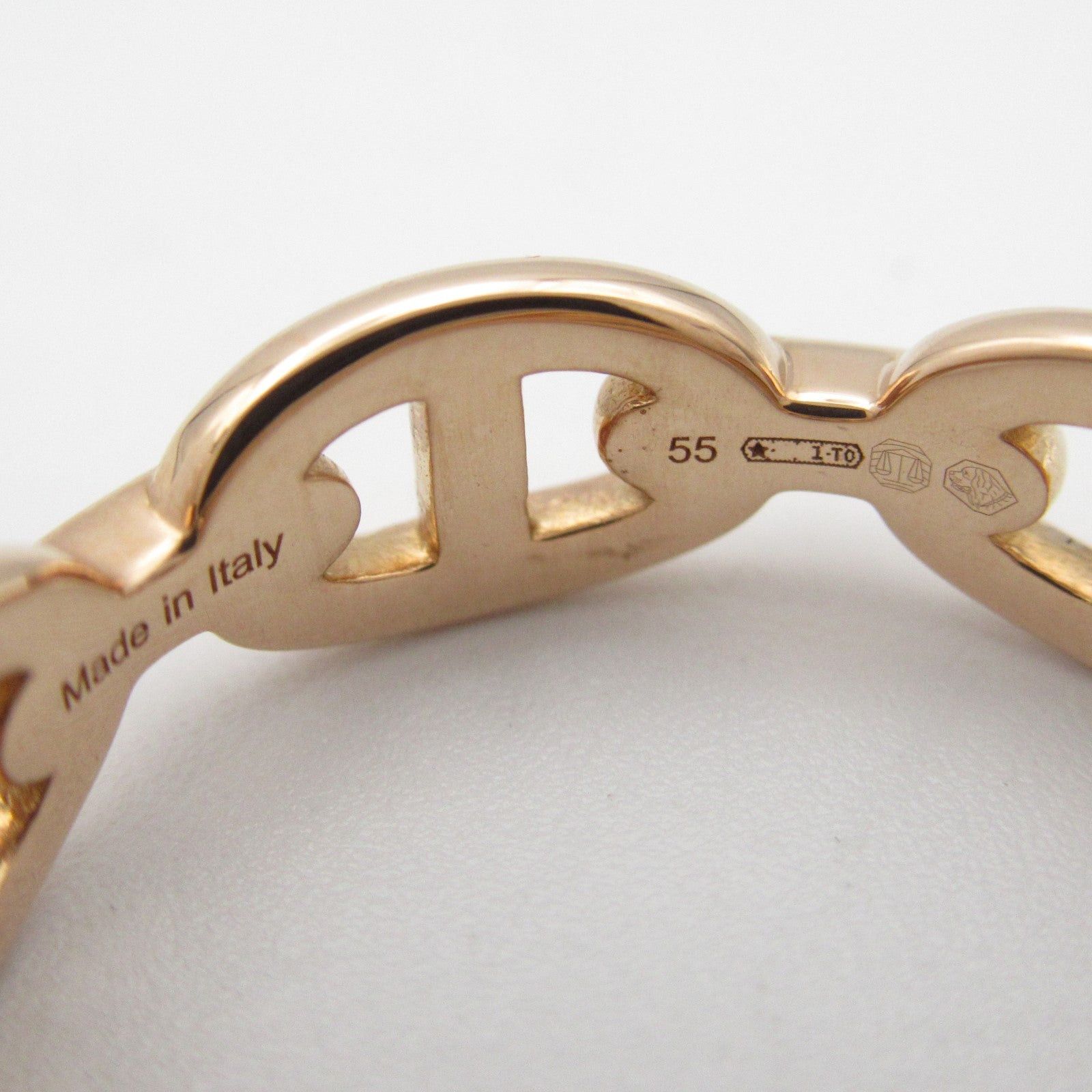Hermes Hermes Shane Dunkle/Anchaine Ring K18Pg (Pink Gold) Pink Gold Size ONE SIZE - 5 Thumbnail