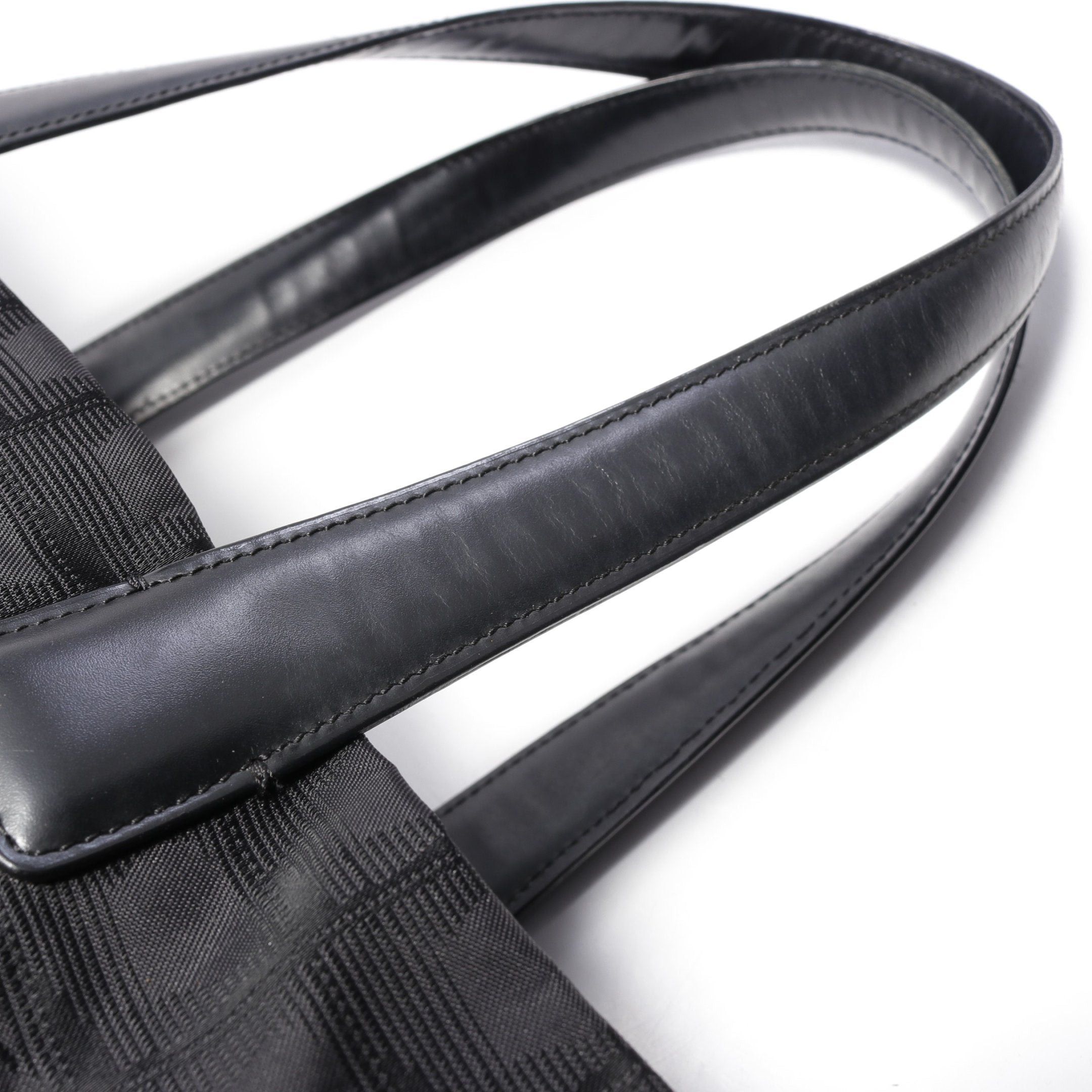 Chanel Chanel New Travel Line Mm Handbag Tote Bag Nylon Canvas Leather Black Gold Hardware Size ONE SIZE - 10 Thumbnail