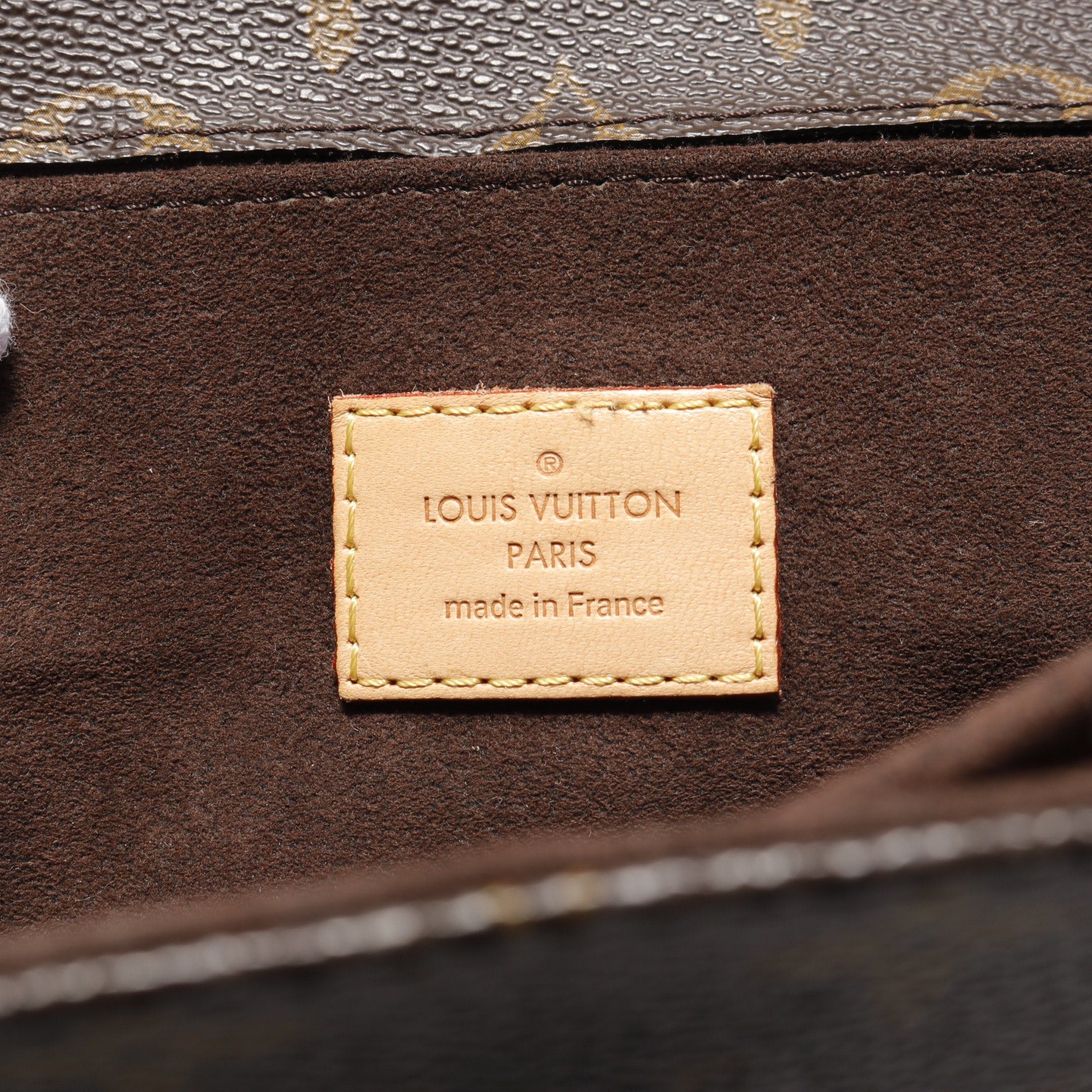 Louis Vuitton Louis Vuitton Pochette Metis Mm Monogram Handbag Leather Brown Size ONE SIZE - 4 Thumbnail