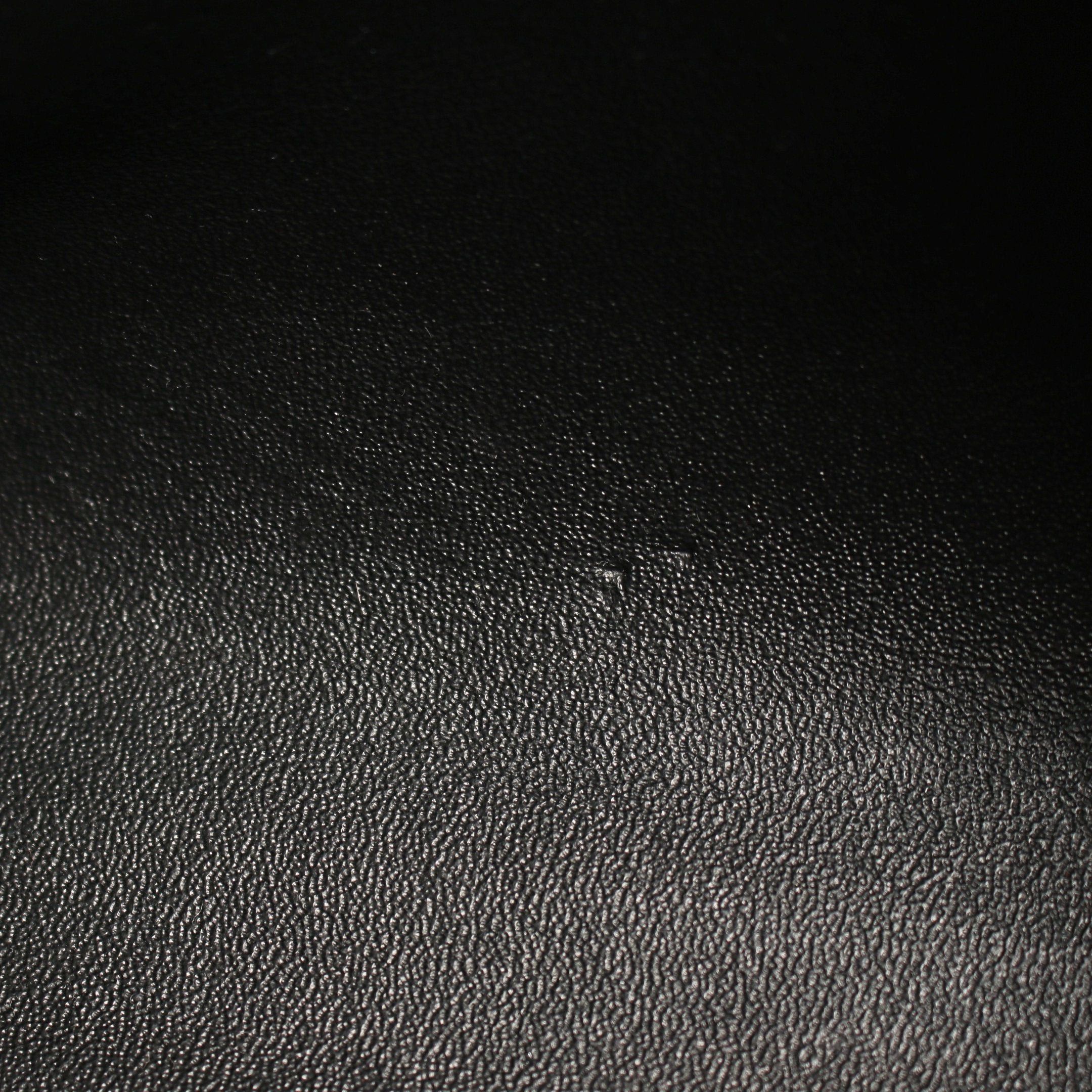Yves Saint Laurent Yves Saint Laurent Ysl Line Baby Monogram Kabas Handbag Leather Gray Size ONE SIZE - 11 Thumbnail