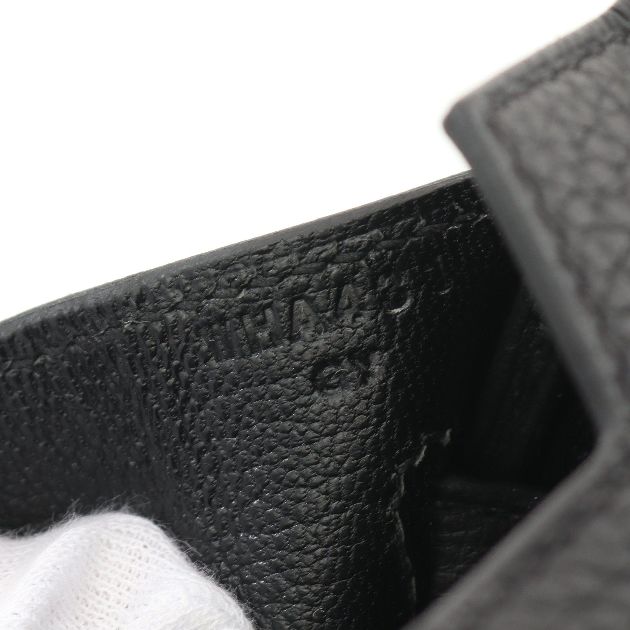 Hermes Hermes Birkin 25 Handbag Togo Black Gold Hardware Double Engraved Size ONE SIZE - 5 Thumbnail