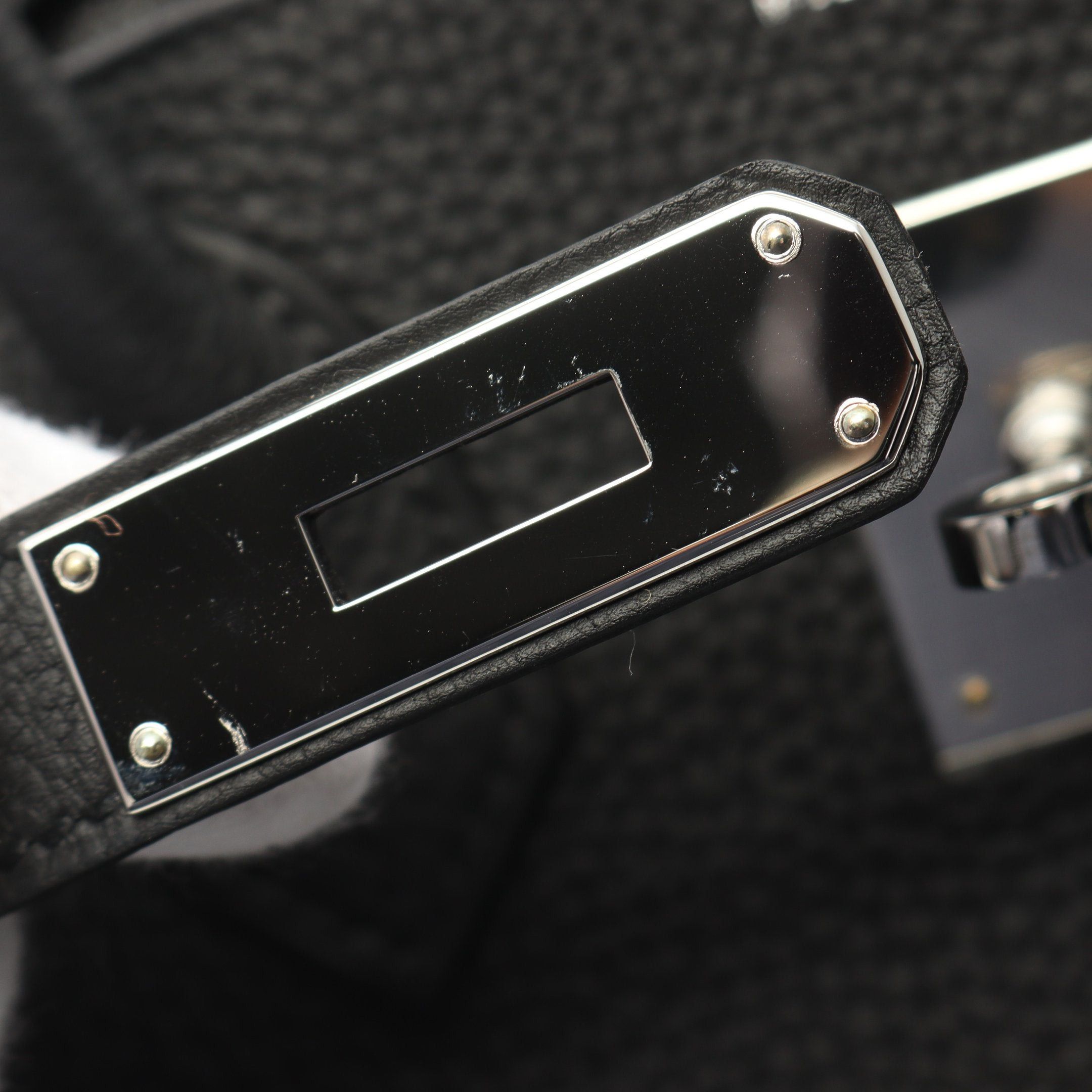Hermes Hermes Birkin 30 Handbag Togo Black Silver Hardware □ R Stamp Size ONE SIZE - 7 Thumbnail