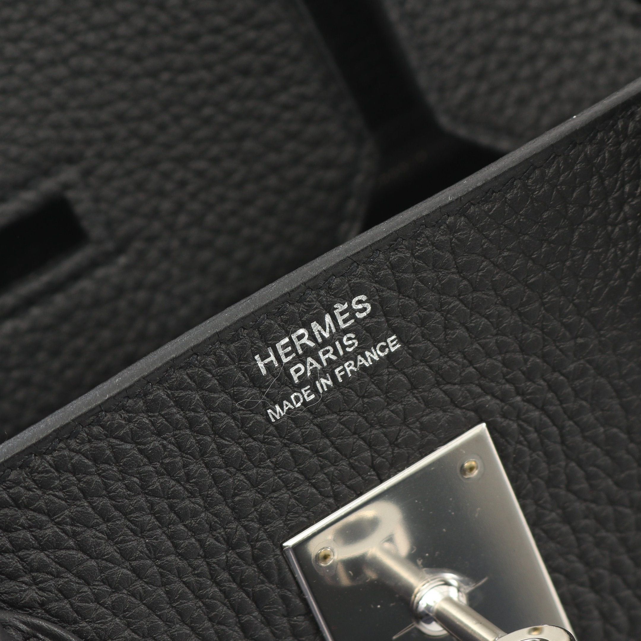 Hermes Hermes Birkin 30 Handbag Togo Black Silver Hardware □ R Stamp Size ONE SIZE - 4 Thumbnail