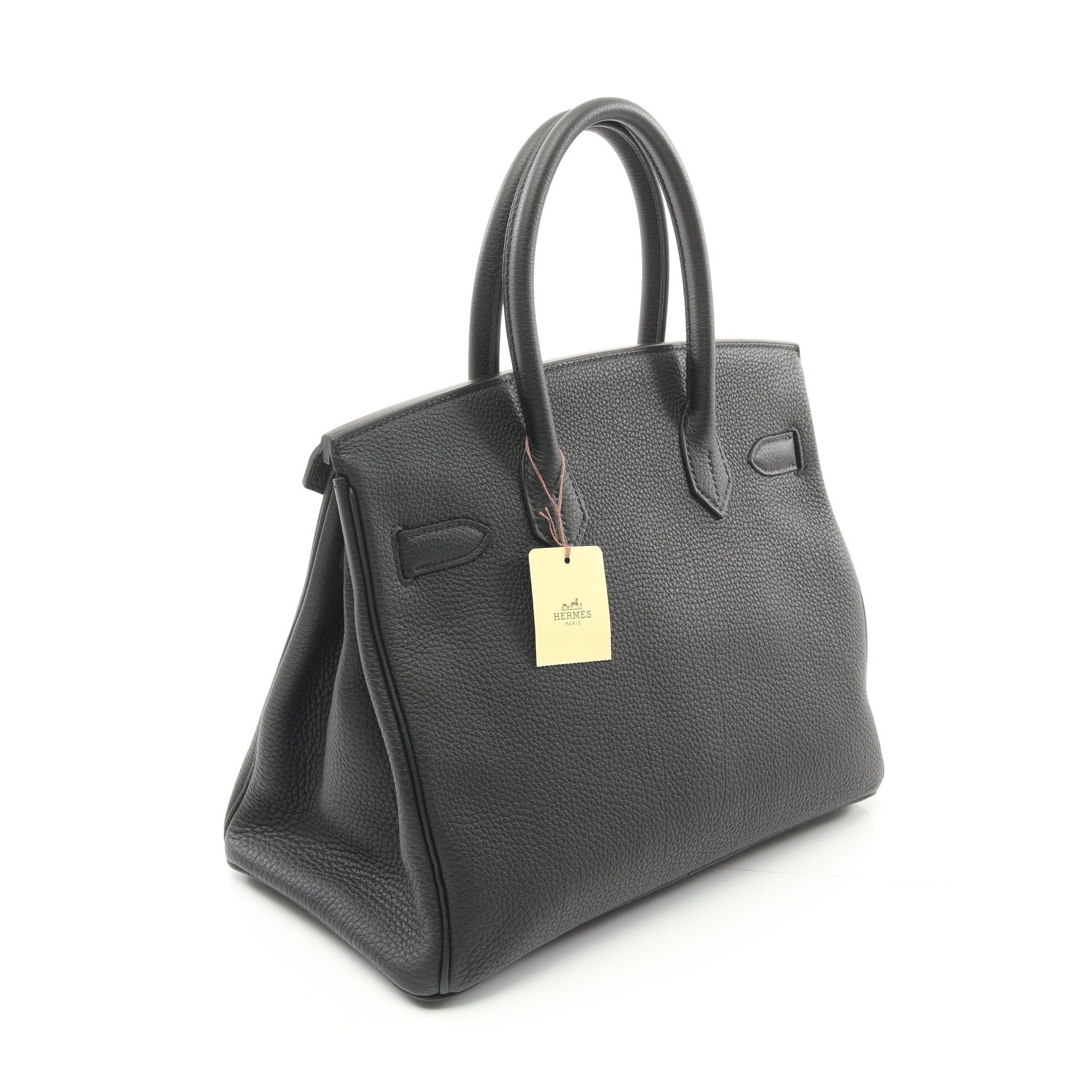 Hermes Hermes Birkin 30 Handbag Togo Black Silver Hardware □ R Stamp Size ONE SIZE - 2 Thumbnail