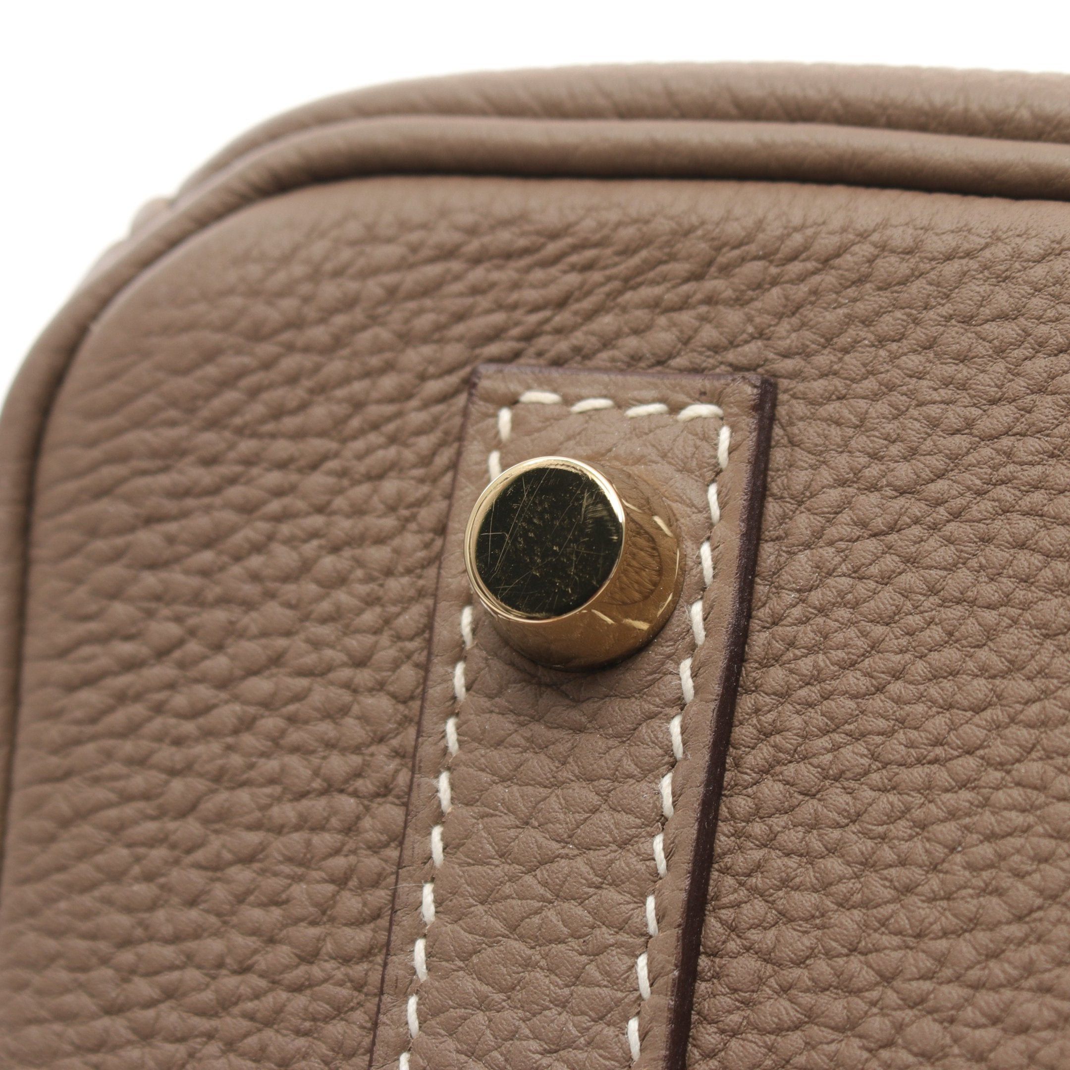 Hermes Hermes Birkin 30 Etoupe Handbag Togo Gray Beige Gold Hardware A Stamp Size ONE SIZE - 7 Thumbnail
