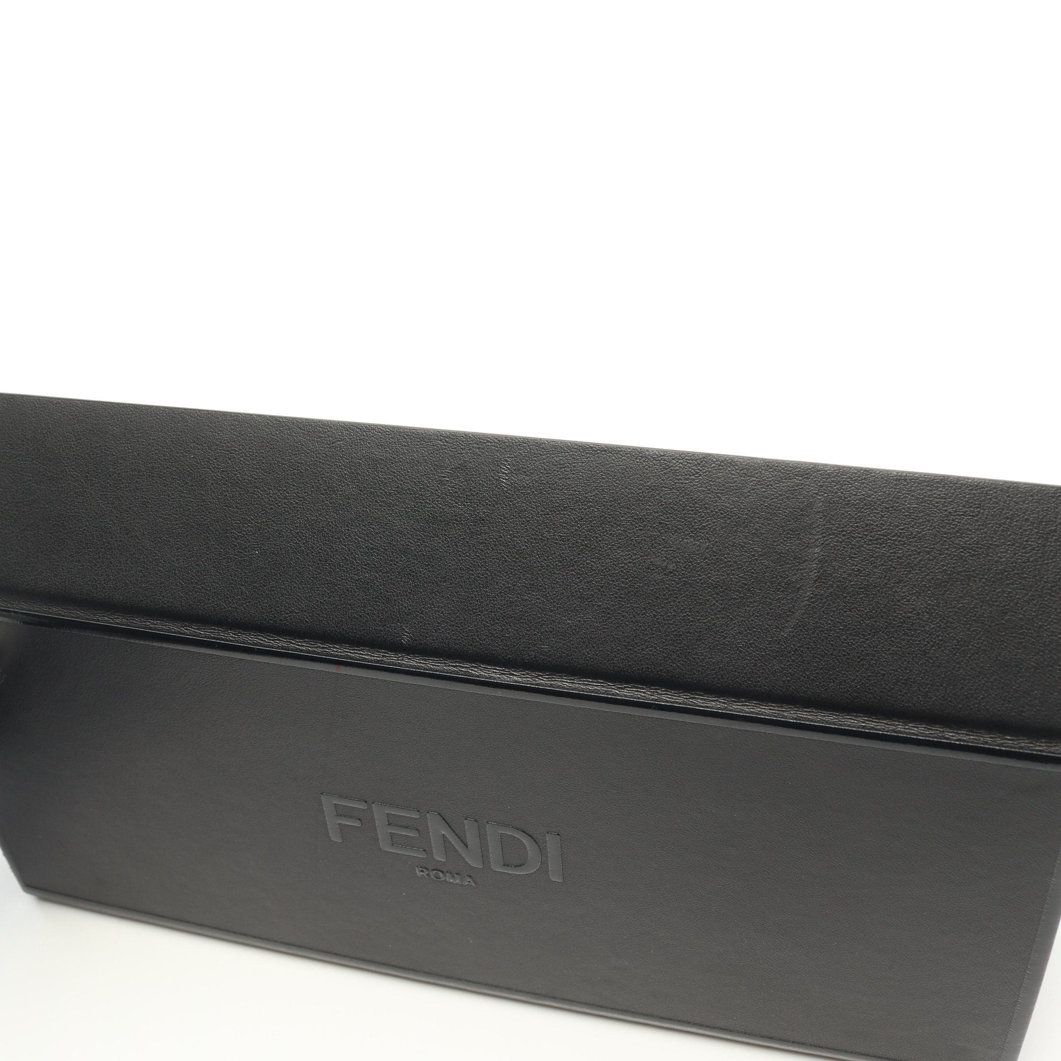 Fendi Fendi Box Shoulder Bag Leather Black Size ONE SIZE - 5 Thumbnail