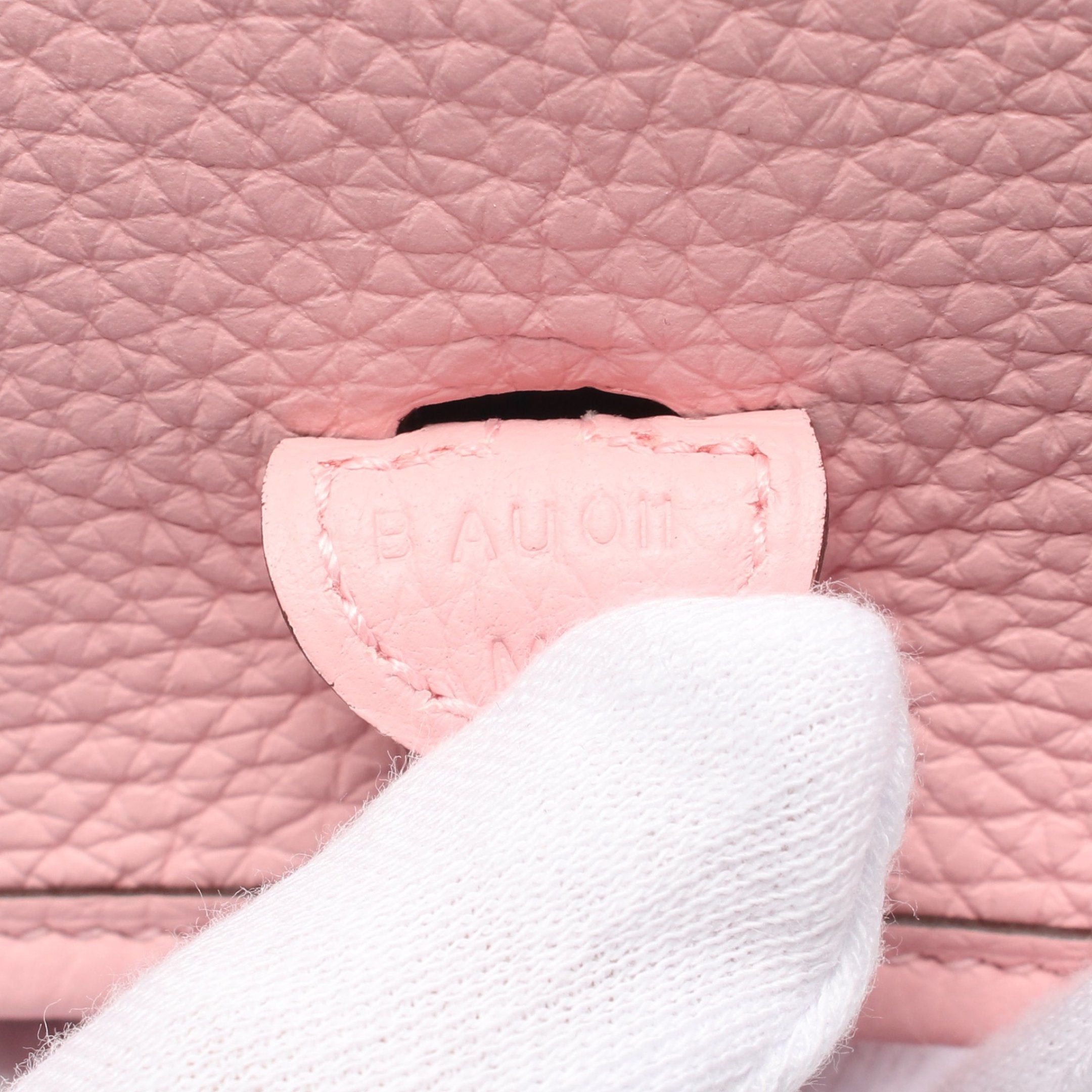 Hermes Hermes Evelyn Tpm Amazon Rose Sakura Shoulder Bag Clemence Leather Light Pink Silver Hardware B Stamp Size ONE SIZE - 5 Thumbnail