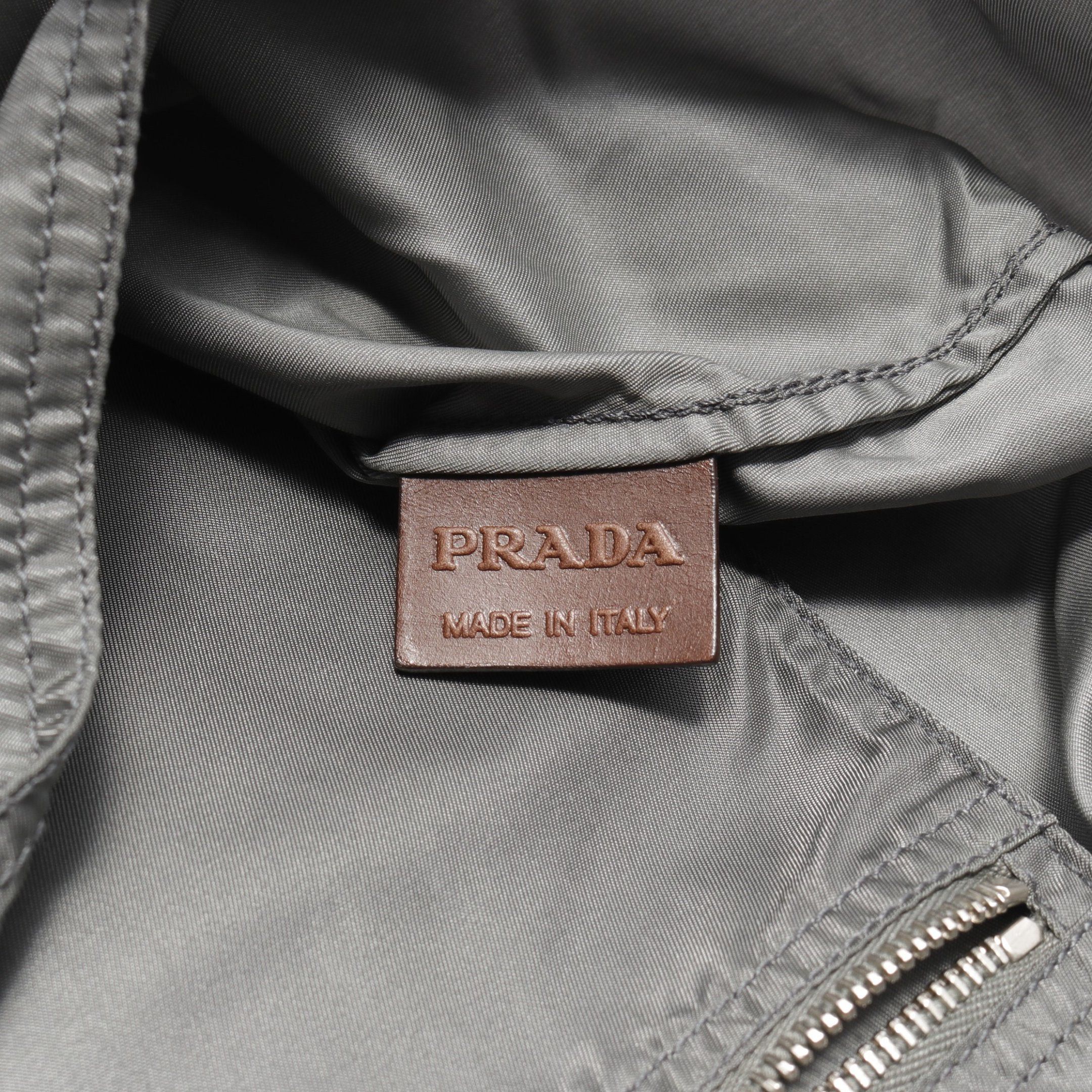 Prada Prada Handbag Tote Bag Nylon Gray Multicolor Heart Star Patchwork Size ONE SIZE - 4 Thumbnail