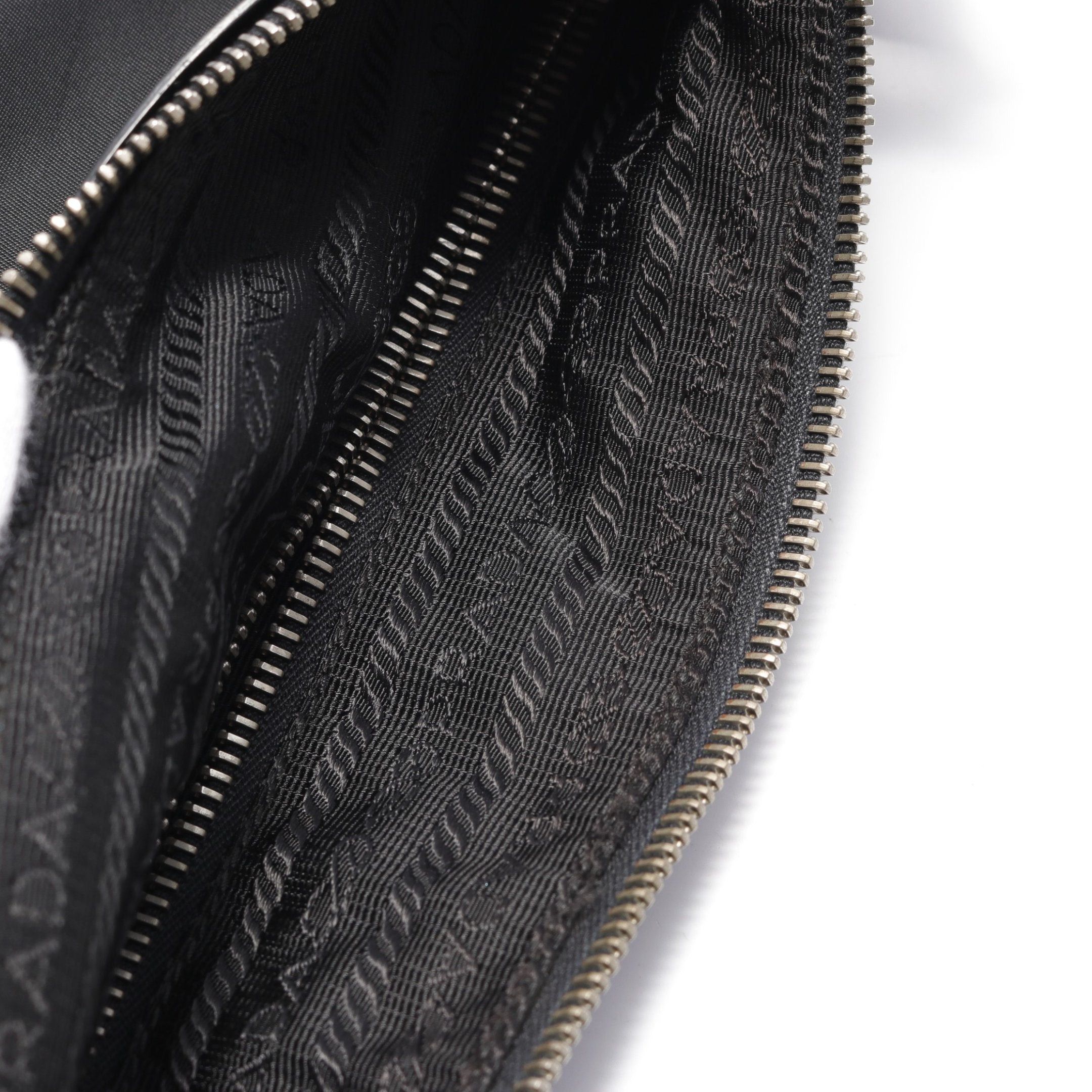 Prada Prada Tessuto Shoulder Bag Nylon Leather Black Size ONE SIZE - 10 Thumbnail