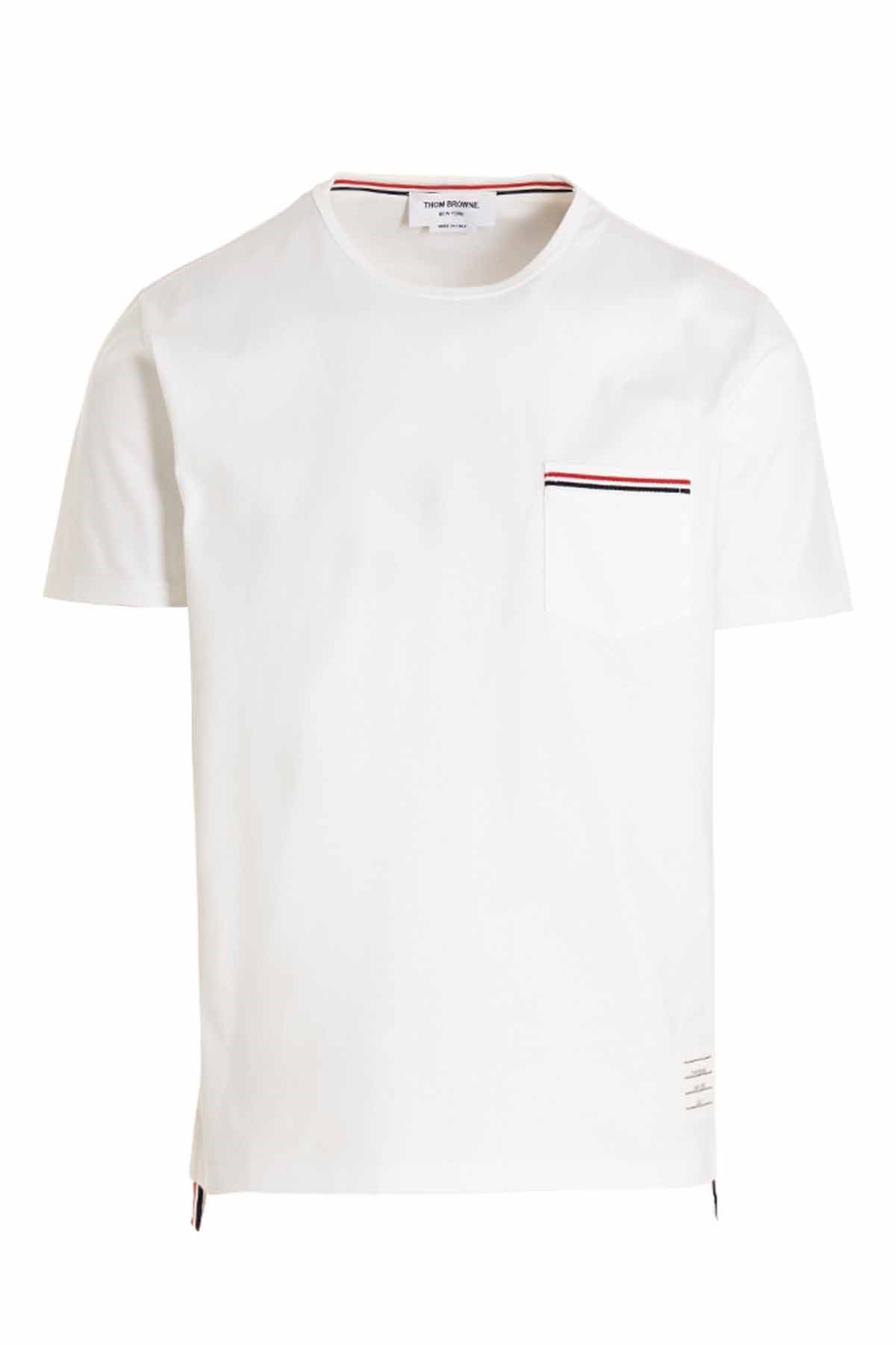 Thom Browne Logo band jersey t-shirt Size US XL / EU 56 / 4 - 4 Thumbnail