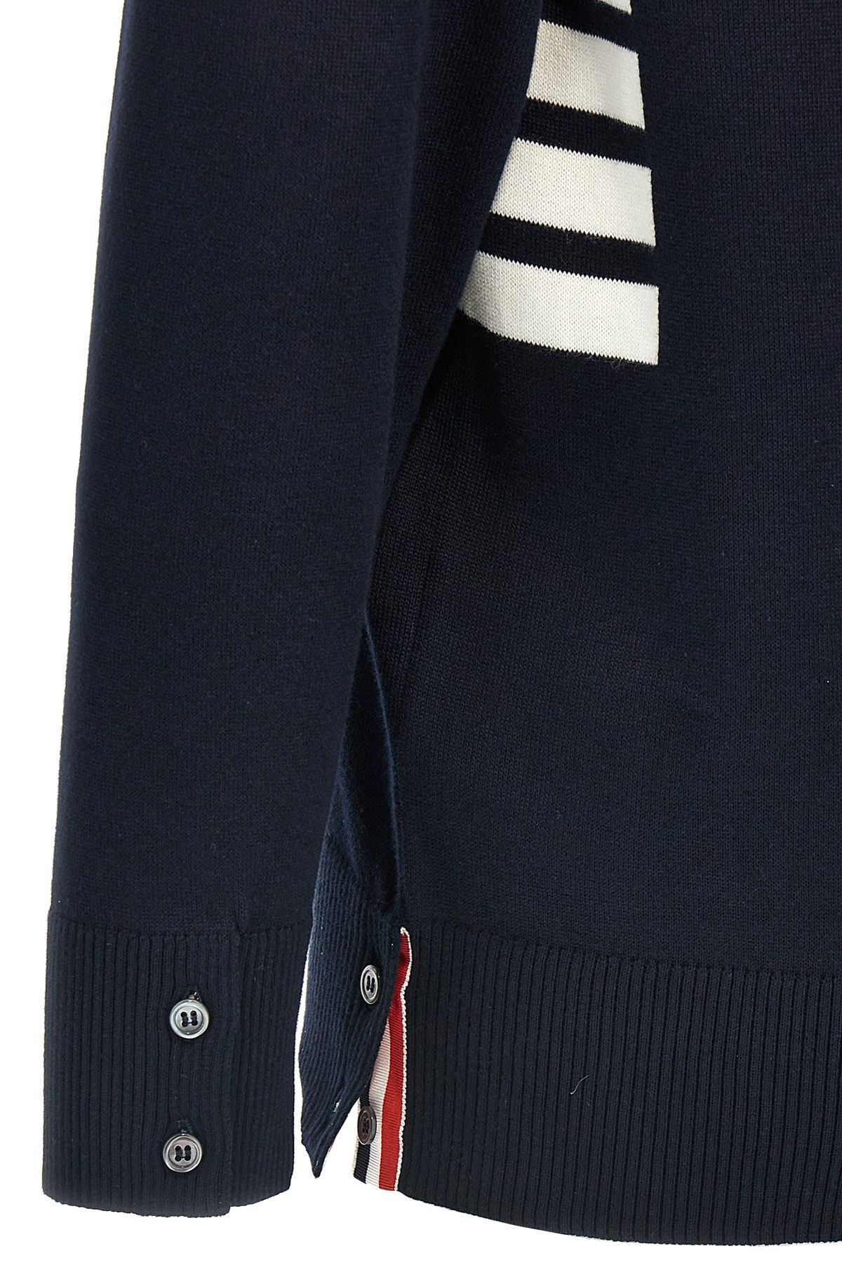 Thom Browne '4-Bar' cardigan Size US XL / EU 56 / 4 - 3 Thumbnail