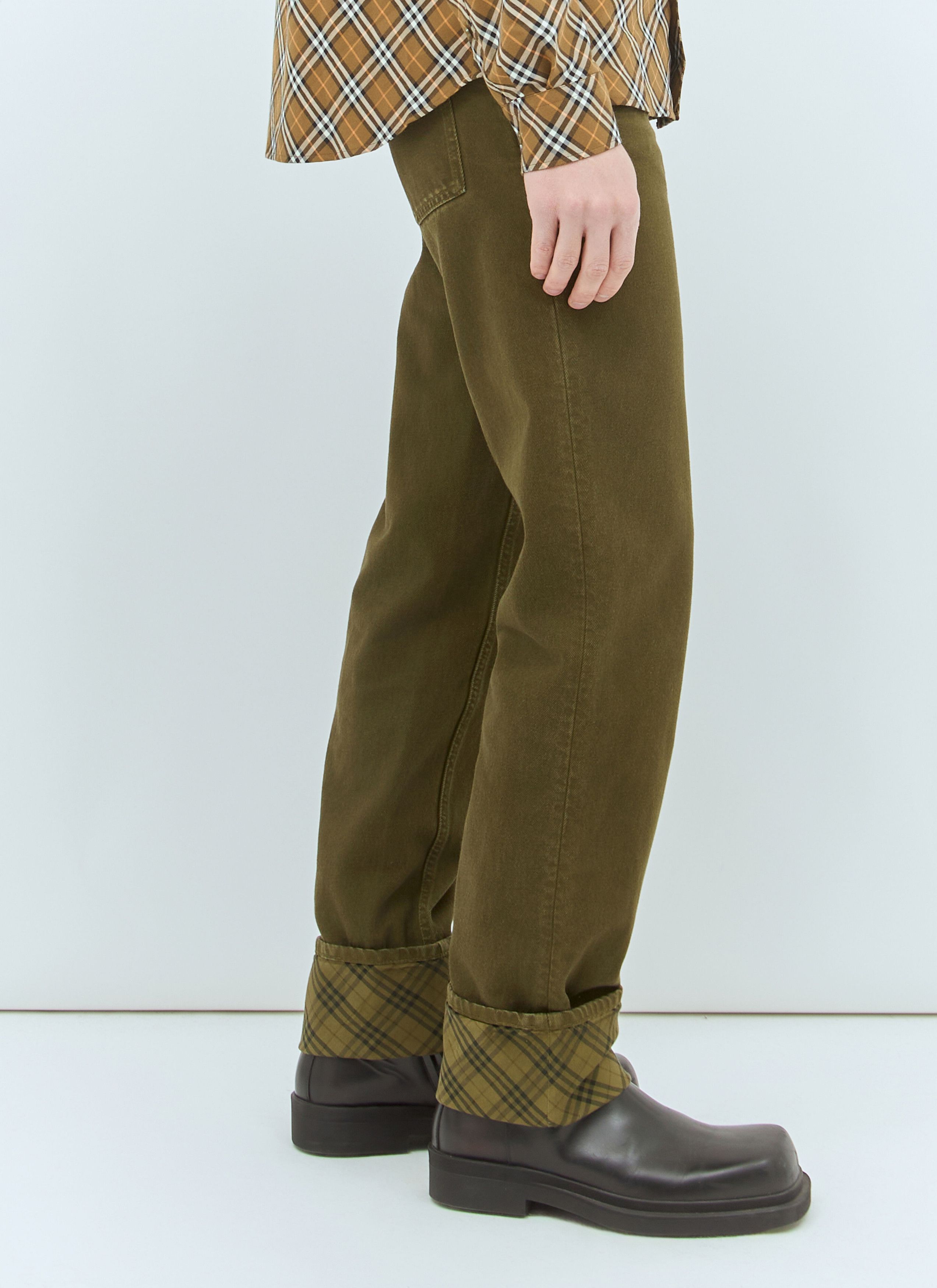Burberry Twill Pants Size US 30 / EU 46 - 4 Thumbnail