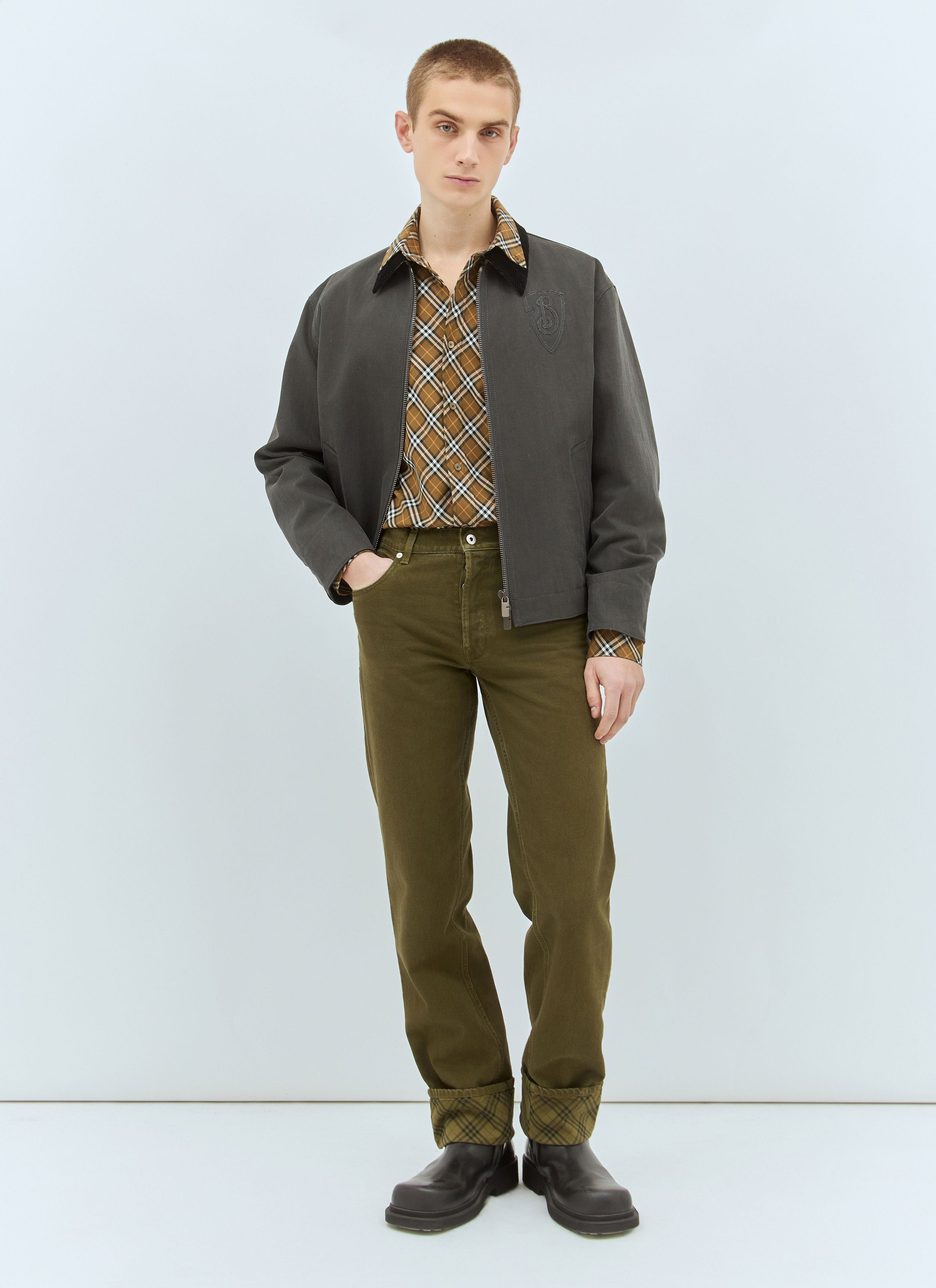Burberry Twill Pants Size US 30 / EU 46 - 2 Thumbnail