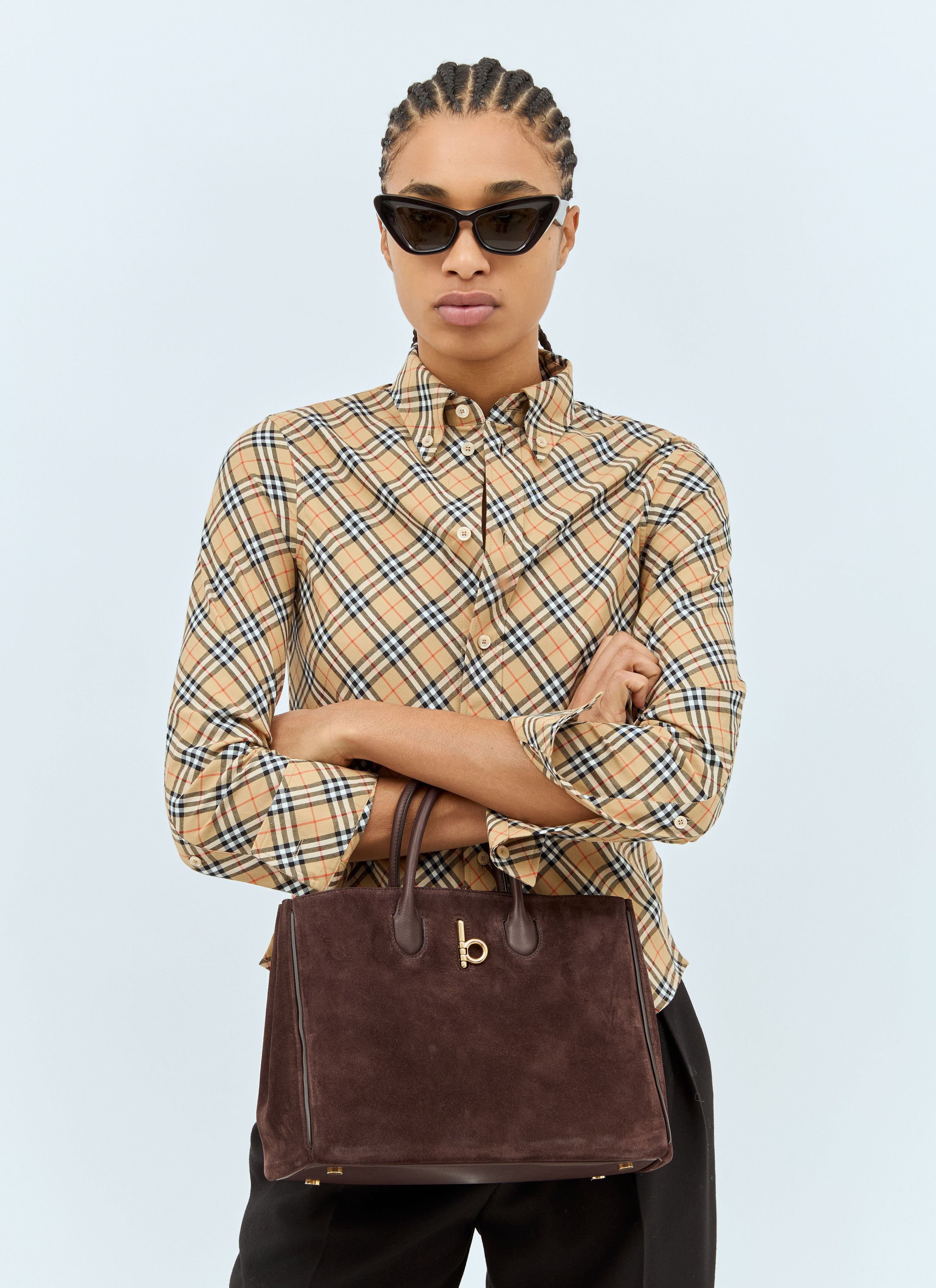 Burberry Cat Eye Sunglasses Size ONE SIZE - 2 Thumbnail