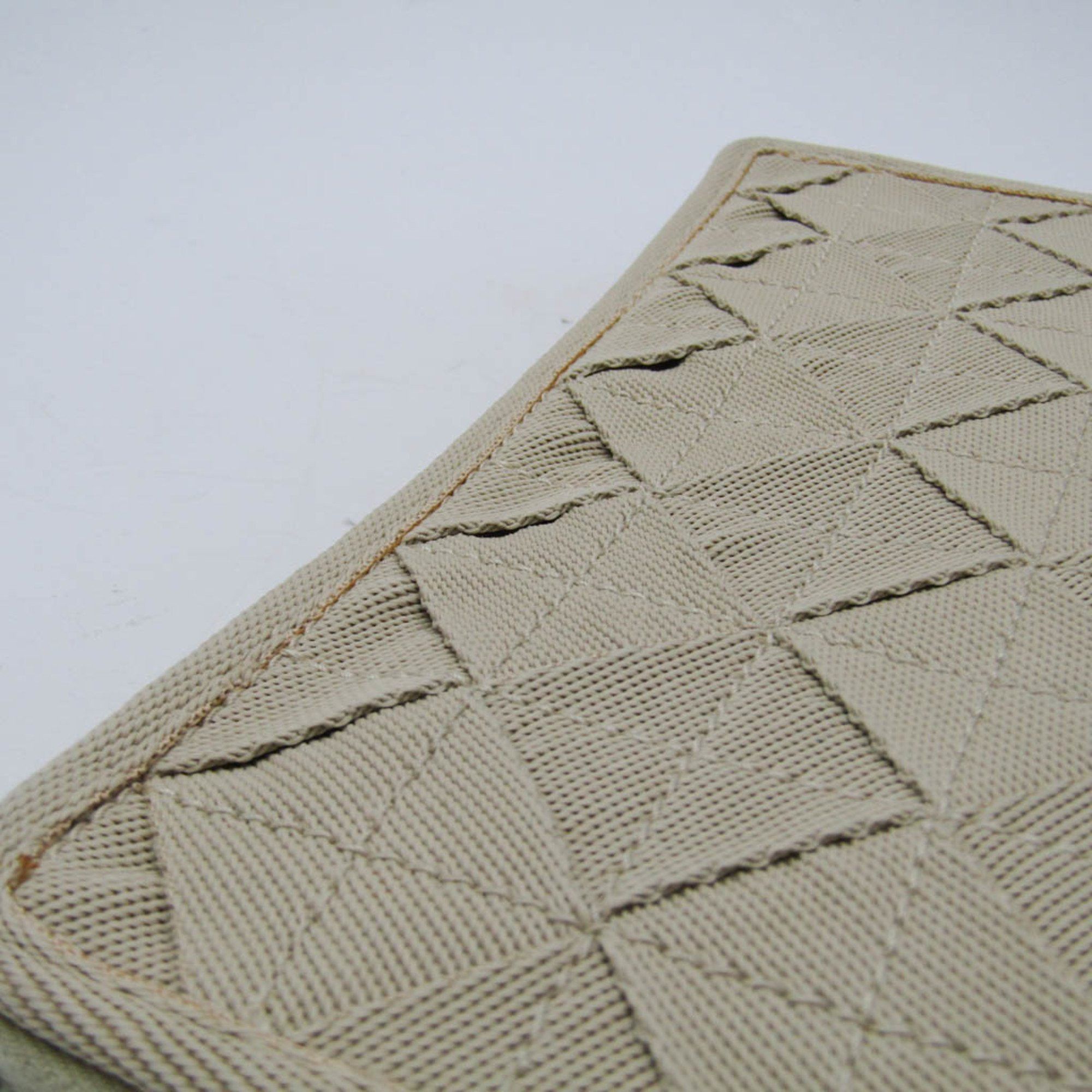 Bottega Veneta Bottega Veneta Light Webbing 657356V0P Men's Polypropylene,Leather Long Wallet (bi-fold) Beige Size ONE SIZE - 11 Thumbnail