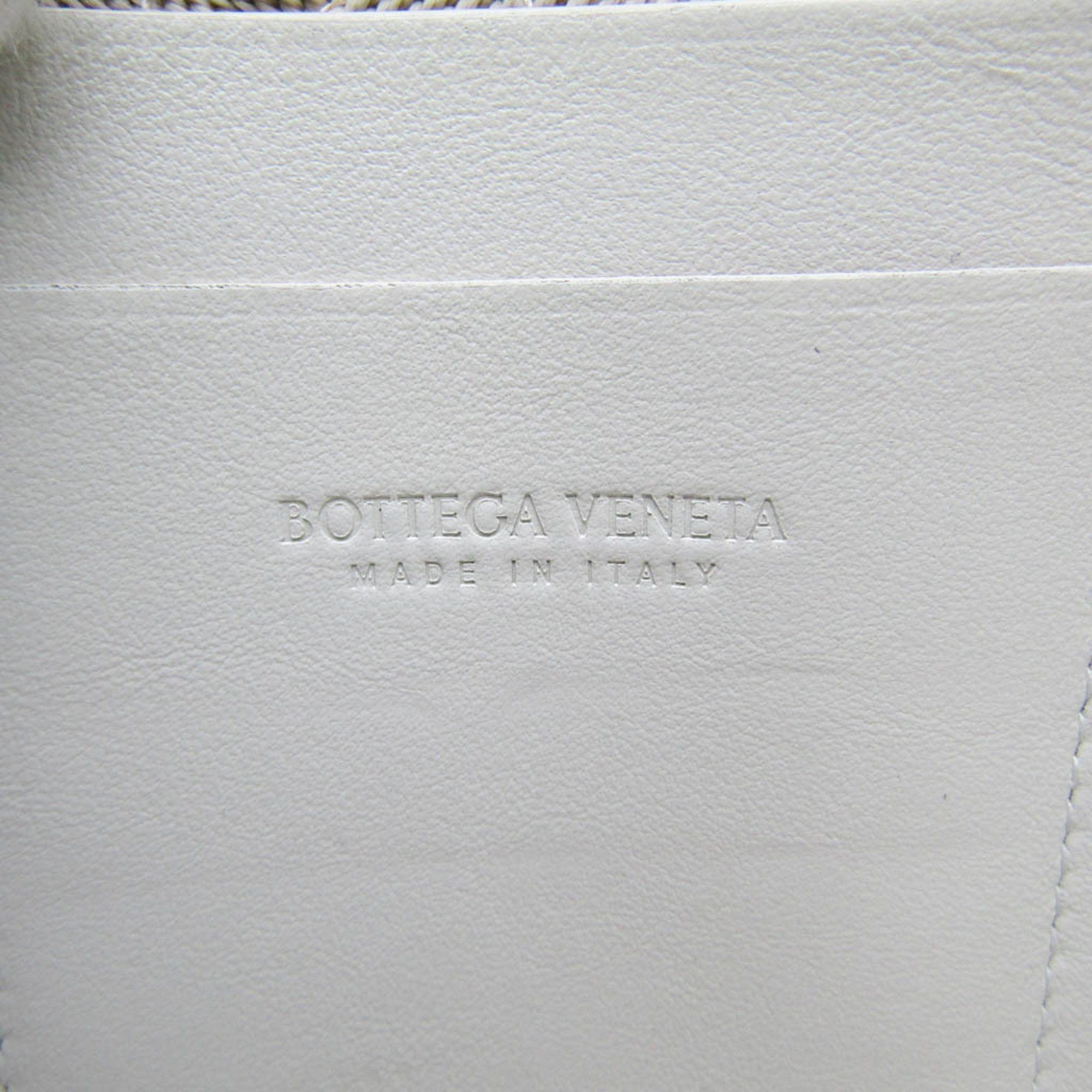Bottega Veneta Bottega Veneta Light Webbing 657356V0P Men's Polypropylene,Leather Long Wallet (bi-fold) Beige Size ONE SIZE - 16 Thumbnail