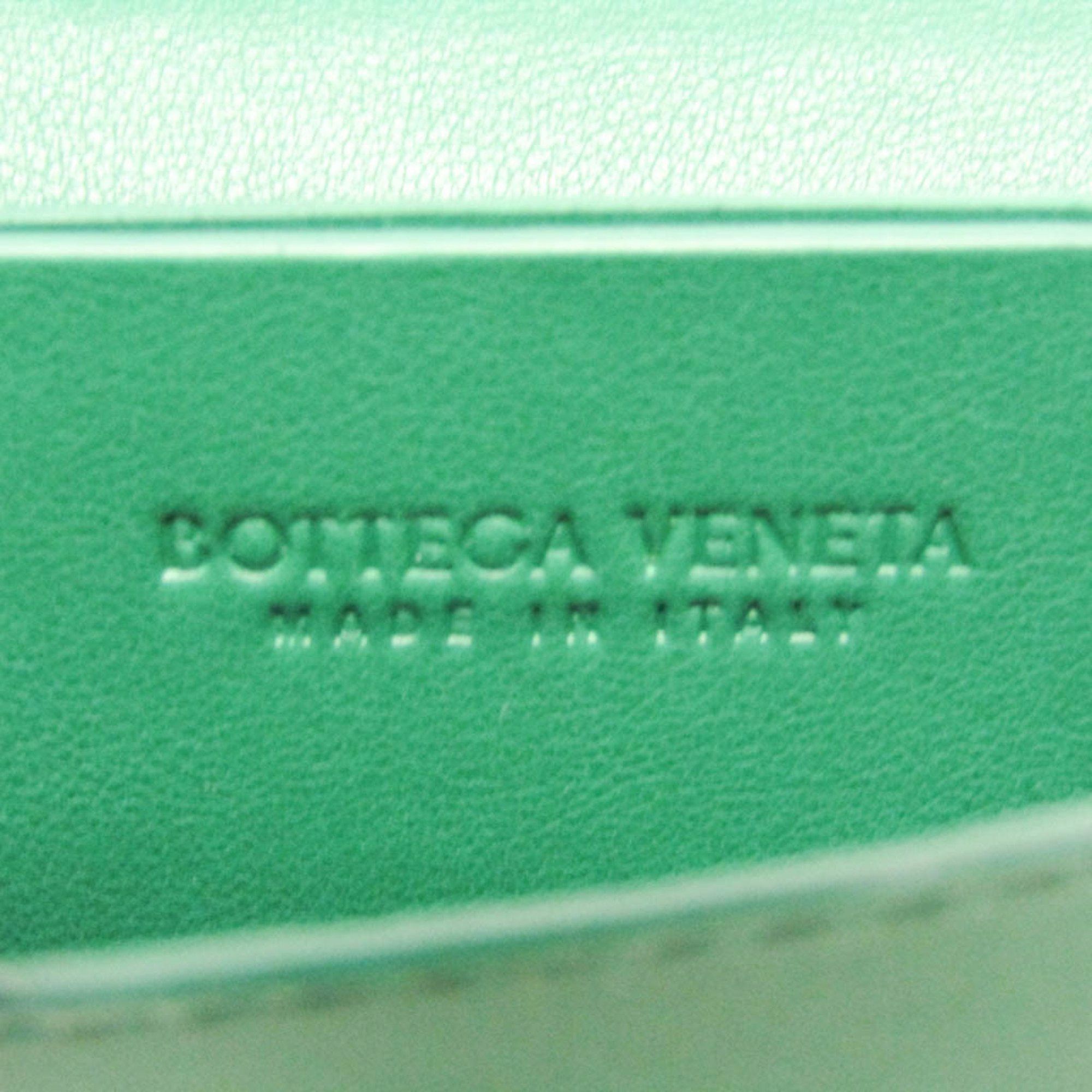 Bottega Veneta Bottega Veneta Mini Belt Bag 619069 VMAU1 3167 Women's Leather Shoulder Bag Green Size ONE SIZE - 12 Thumbnail