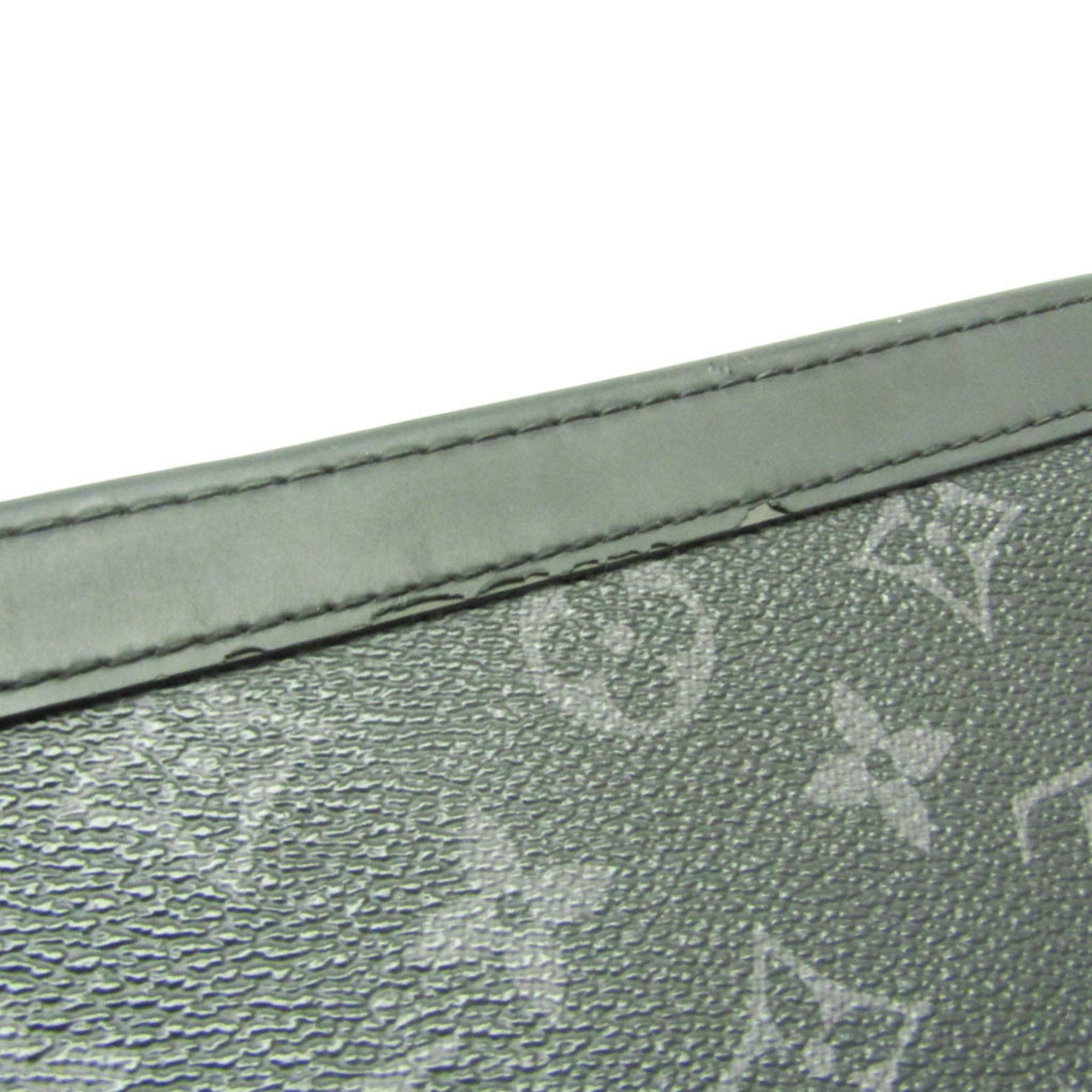 Louis Vuitton Louis Vuitton Monogram Eclipse Pochette Voyage MM M61692 Men's Clutch Bag Monogram Eclipse Size ONE SIZE - 7 Thumbnail