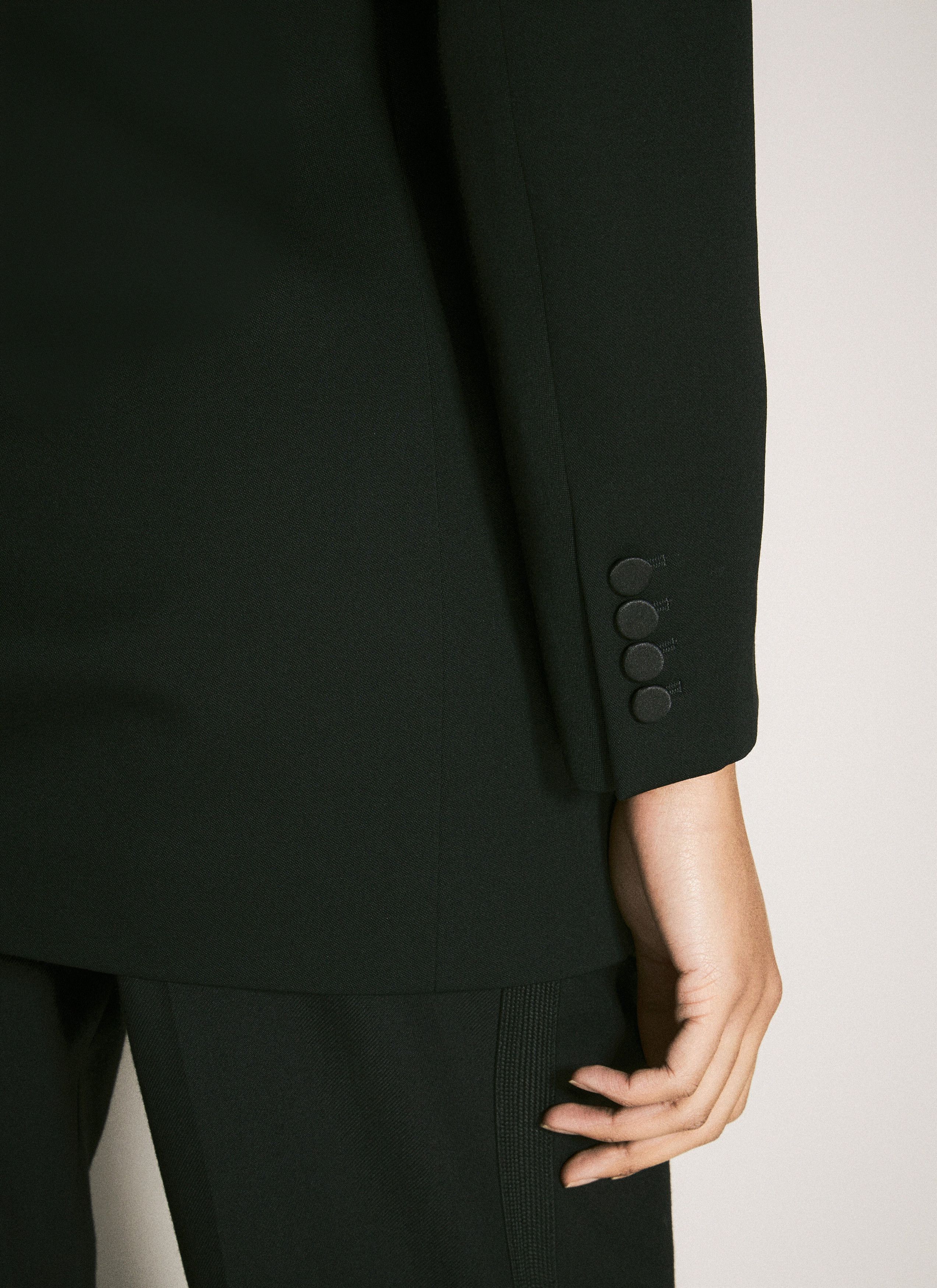 Saint Laurent Paris Tuxedo Blazer Size XS / US 0-2 / IT 36-38 - 6 Thumbnail